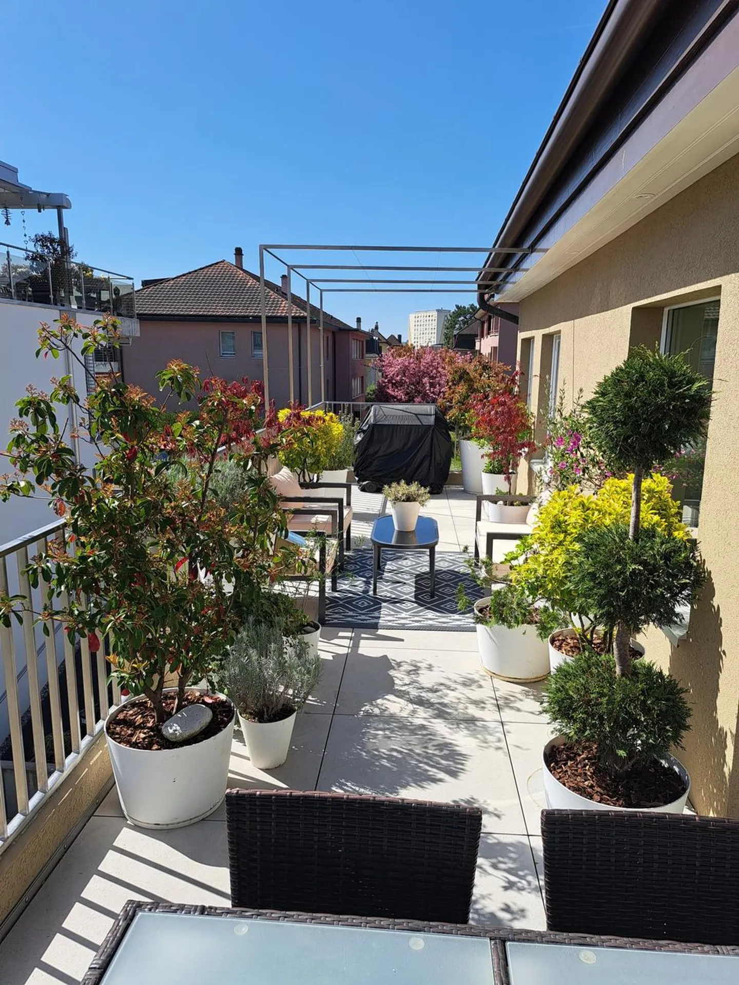 Elegant apartment with 31m2 terrace in the city center - Photo 3 of 13