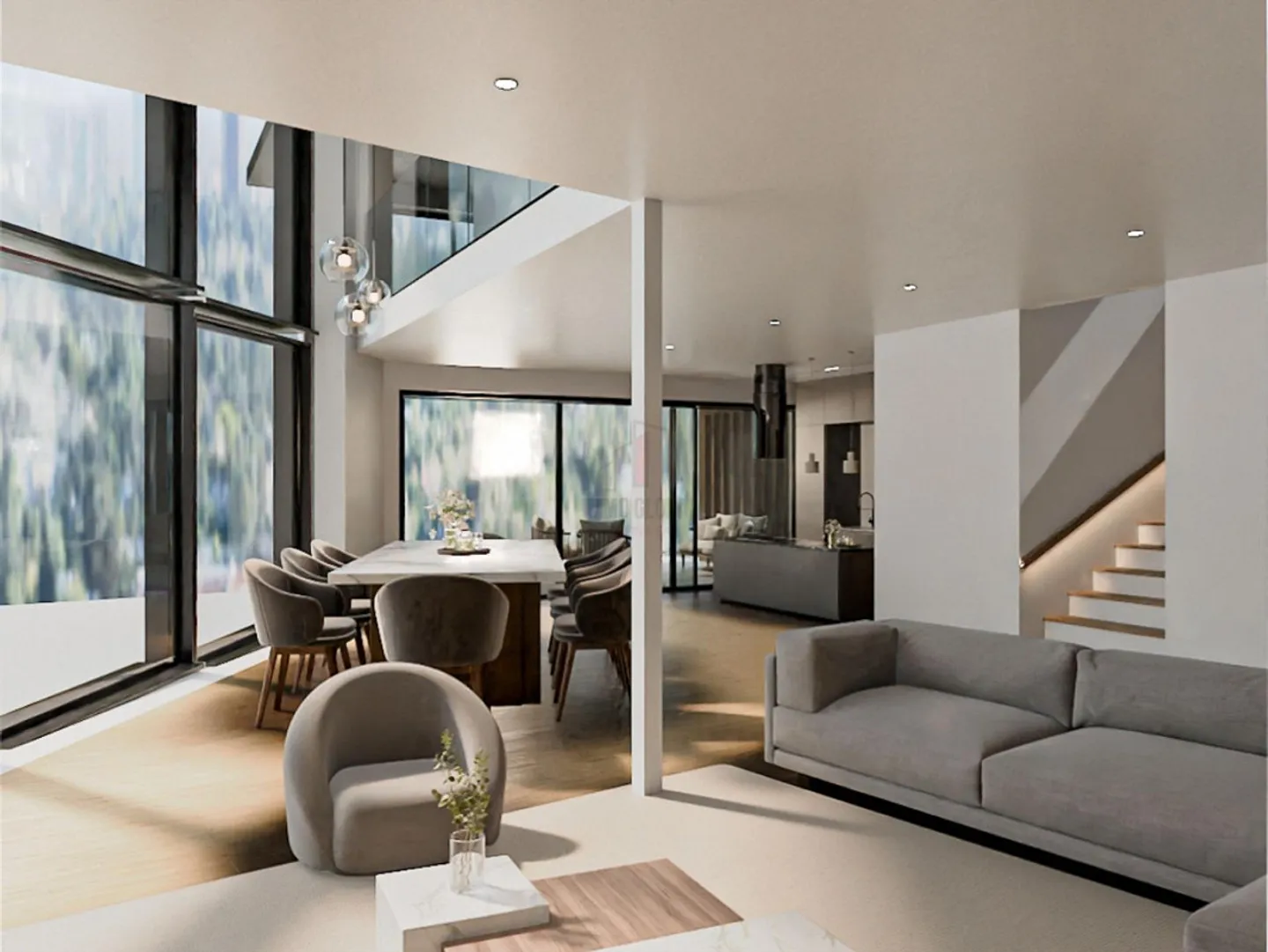 Progetto approvato per una villa - Foto 2 di 5