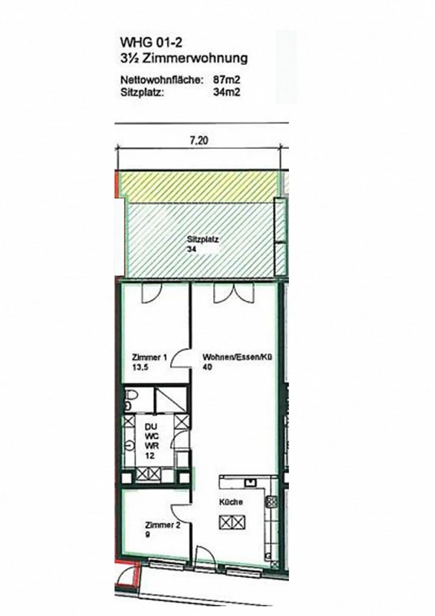 Charmante Wohnung mit Garten - Foto 8 von 8