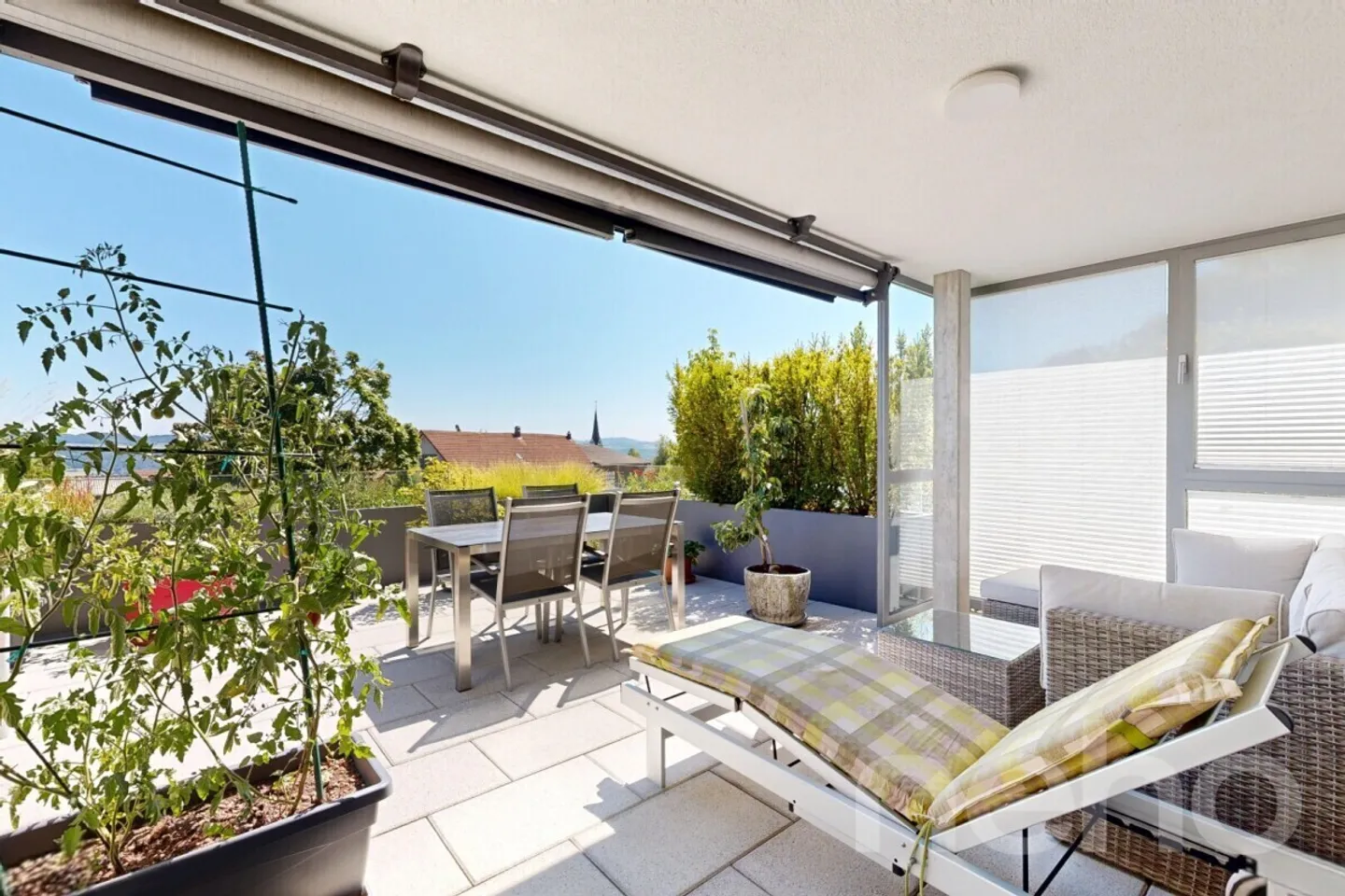 Appartement terrasse exclusif de 4,5 pièces avec un grand espace extérieur - Photo 4 sur 12