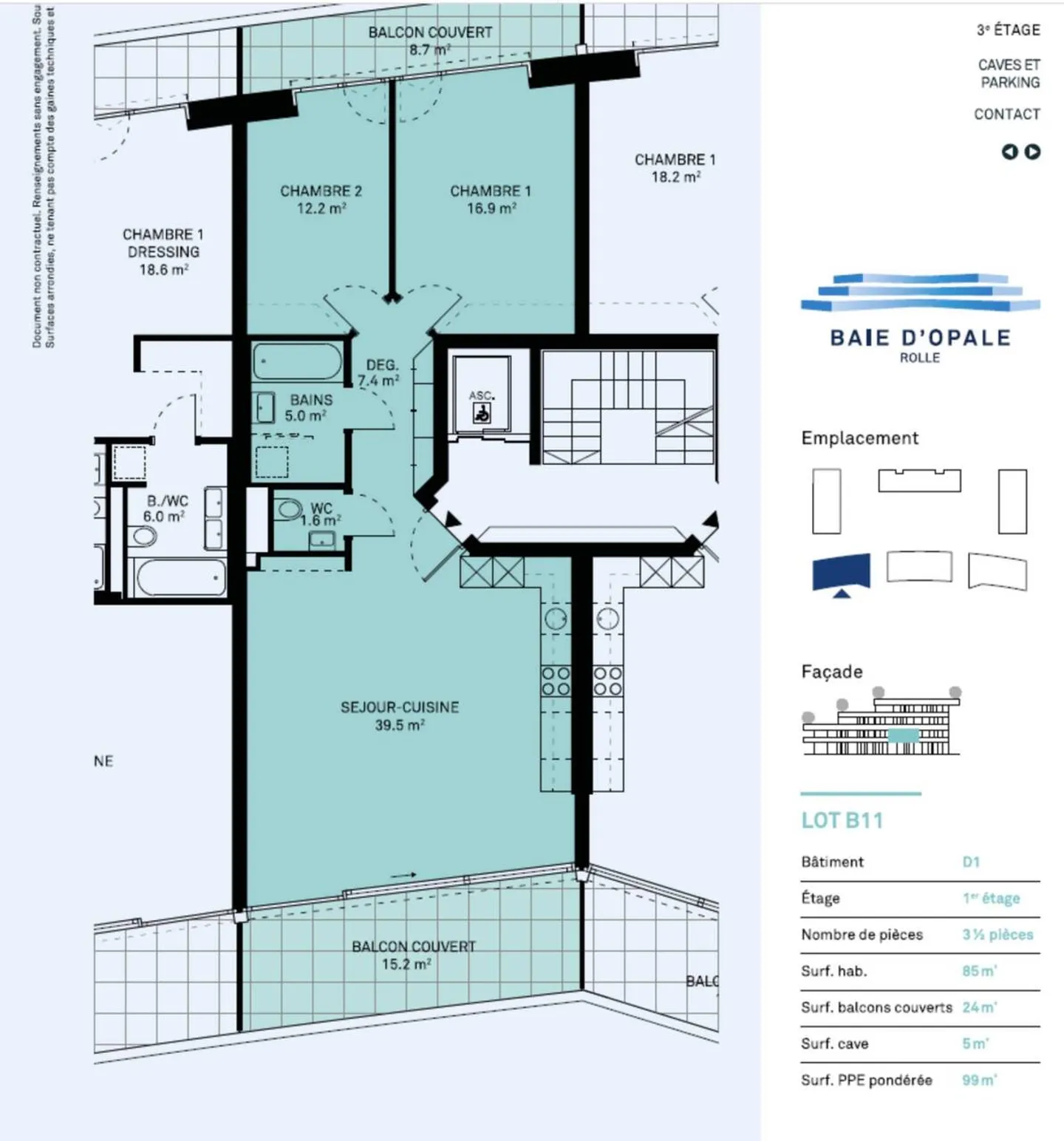 3,5-Zimmer-Wohnung - Foto 2 von 6