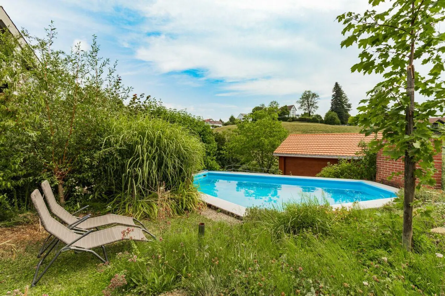 Casa unifamiliare indipendente con 8 camere e vista libera sull'Alpstein - Foto 6 di 14