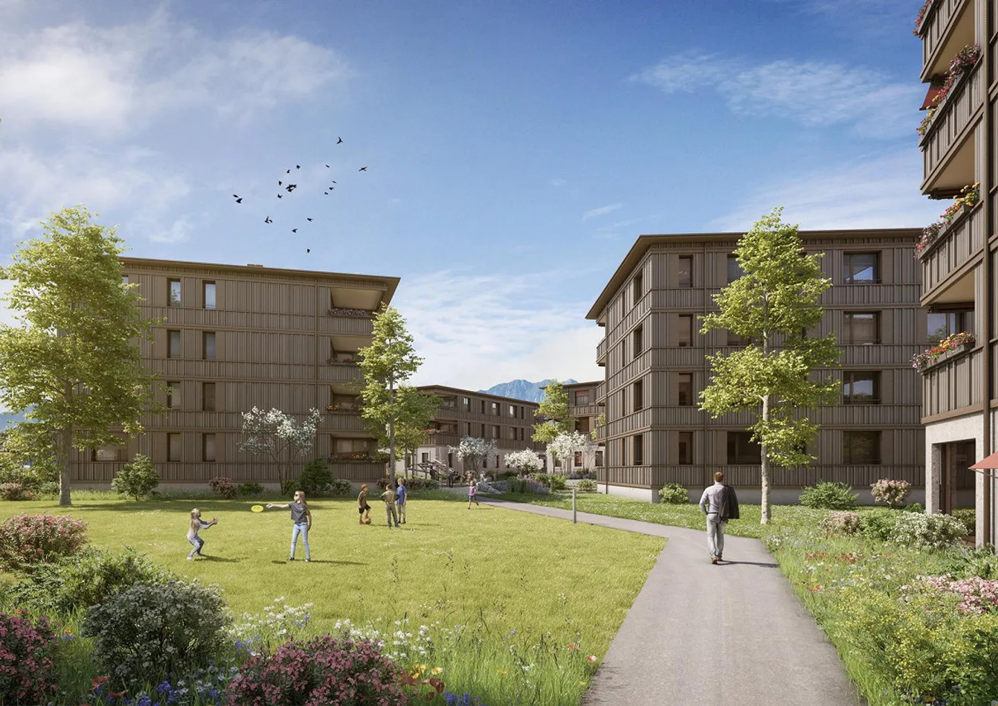 Appartamento nuovo attraente in standard di proprietà - Foto 1 di 4