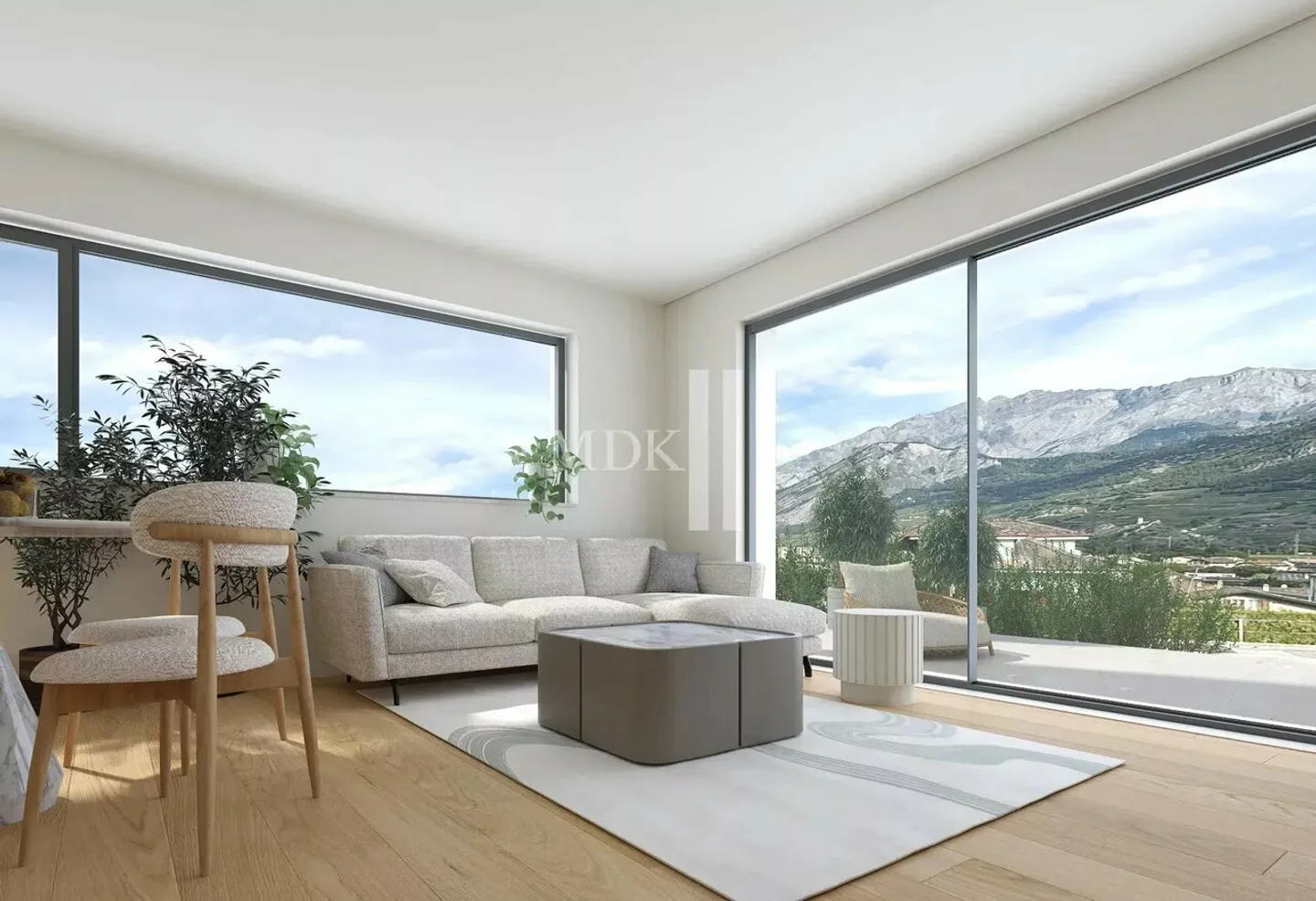 Appartamento con 5,5 stanze a Saxon - Foto 1 di 11