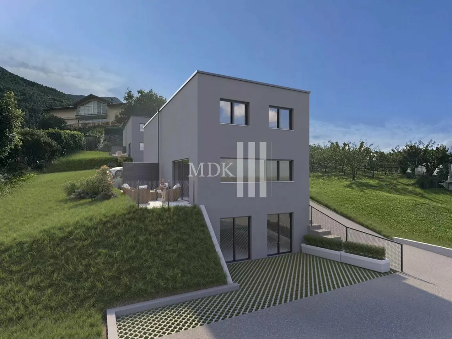 Appartamento con 5,5 stanze a Saxon - Foto 9 di 11