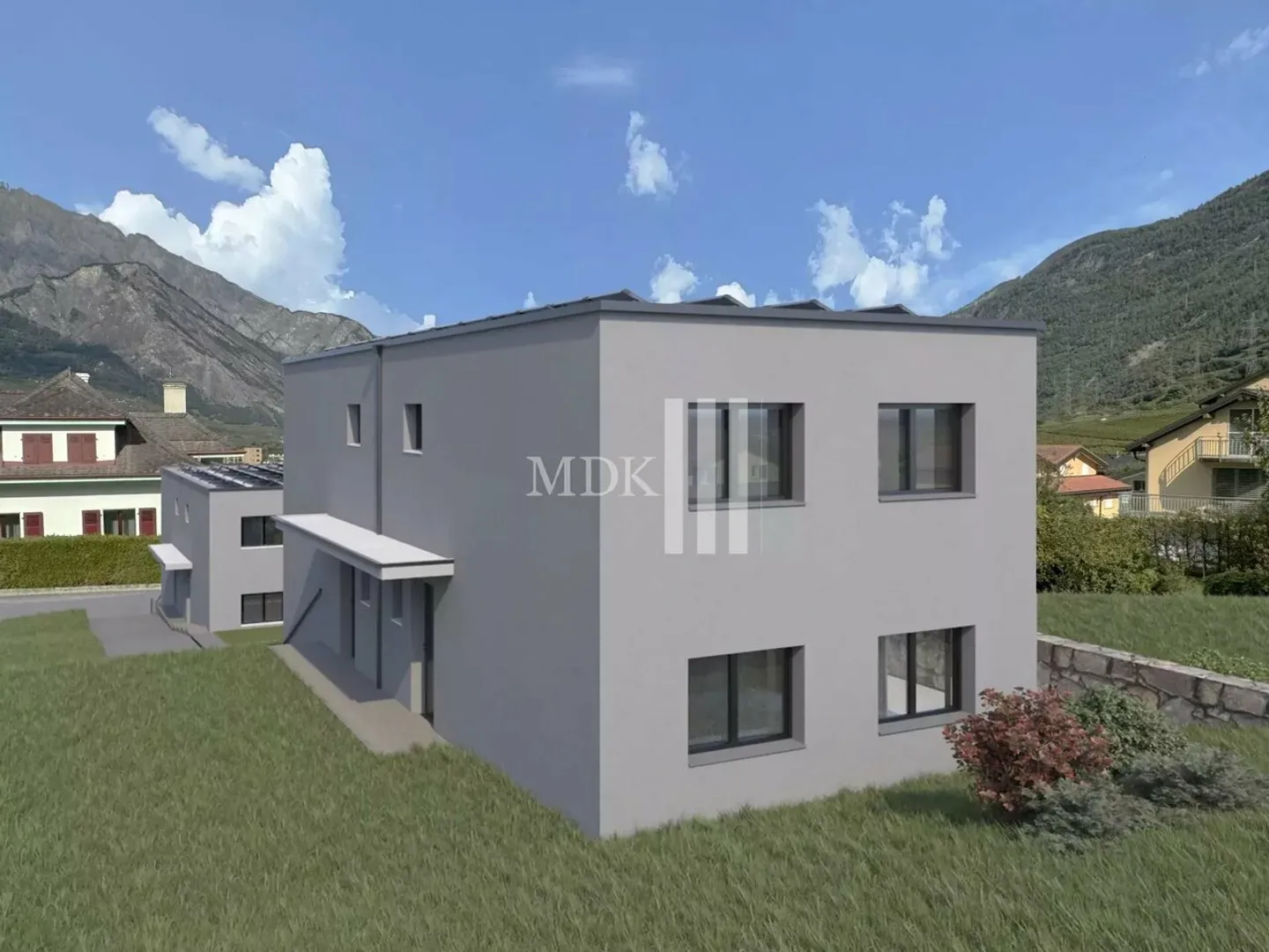 Appartamento con 5,5 stanze a Saxon - Foto 10 di 11
