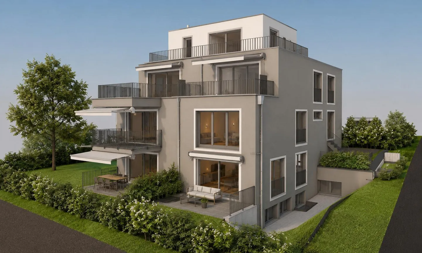 3.5-Room Garden Maisonette in New Building (First Occupancy; from Autumn 2026) - Photo 1 of 7