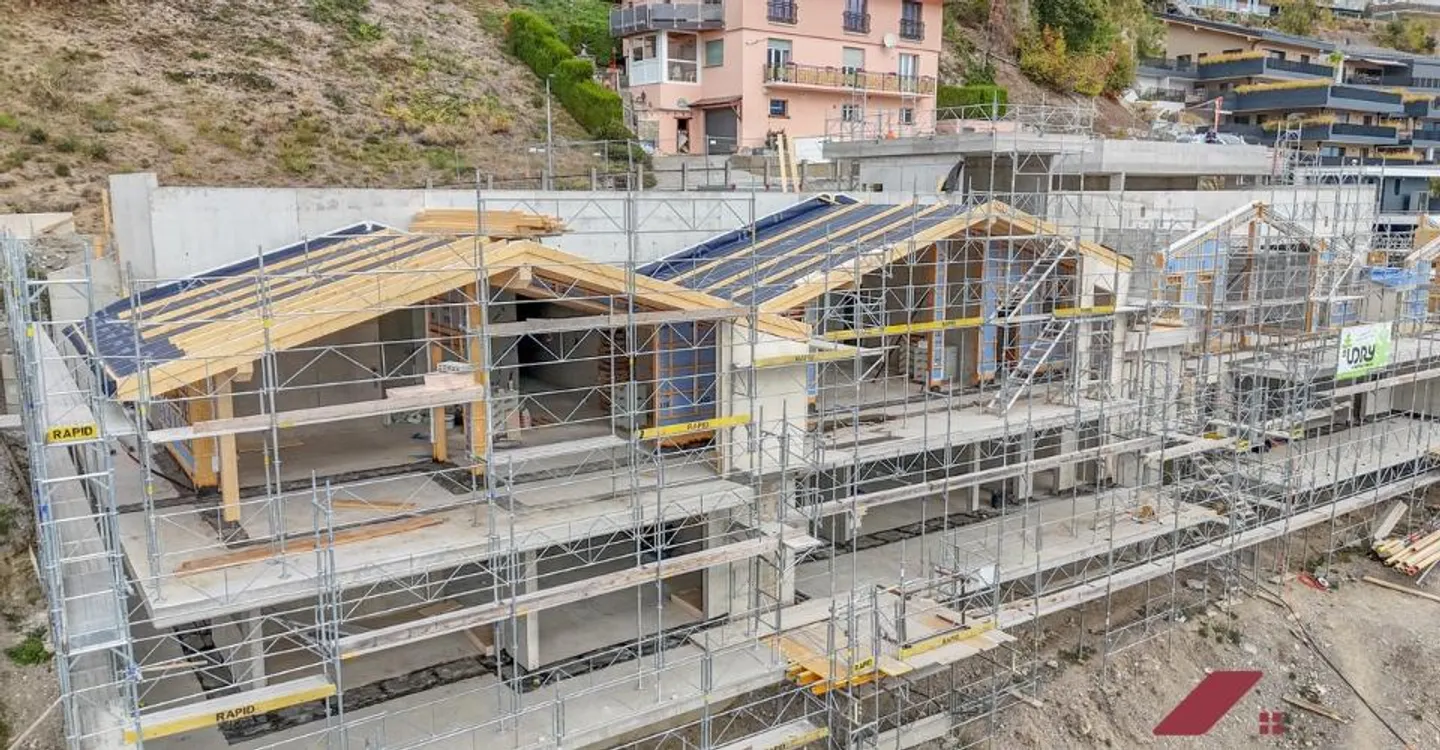 SAVIESE, prächtige 4,5 Zimmer mit atemberaubendem 180° Blick - große Terrasse - Foto 7 von 10