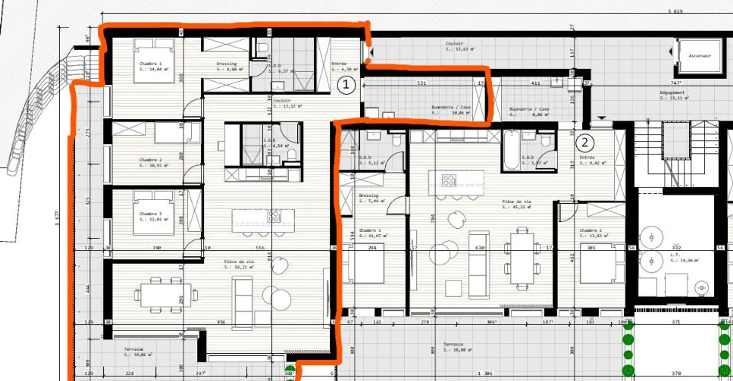 SAVIESE, prächtige 4,5 Zimmer mit atemberaubendem 180° Blick - große Terrasse - Foto 8 von 10