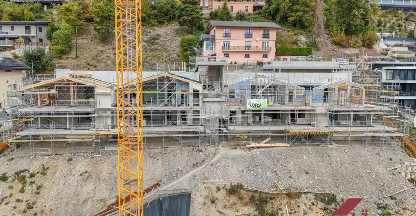 SAVIESE, prächtige 4,5 Zimmer mit atemberaubendem 180° Blick - große Terrasse - Foto 6 von 10