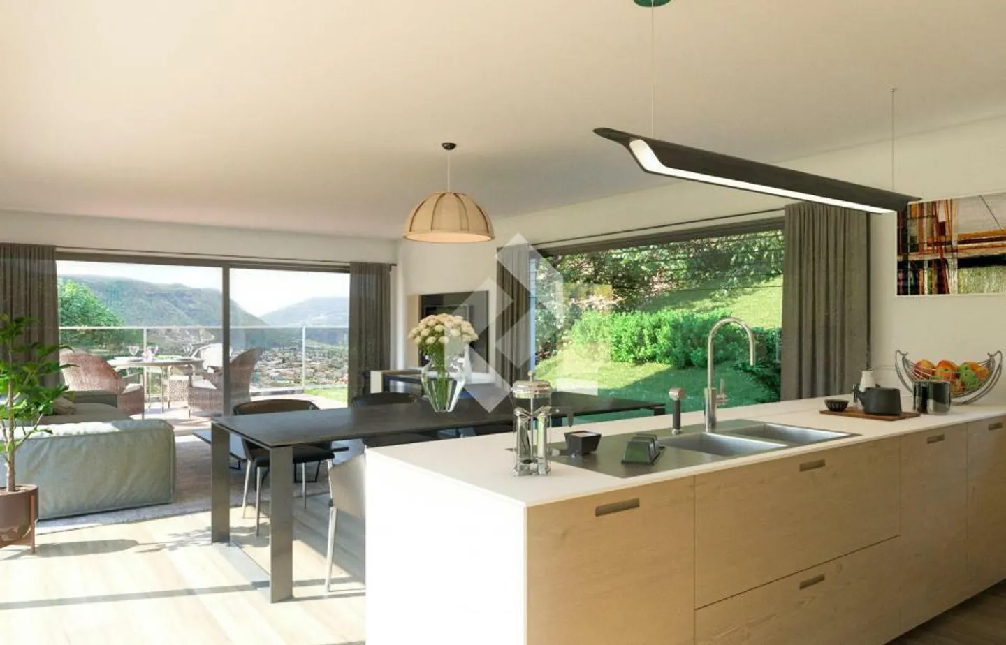 Villa con 4,5 camere sulle colline di St-Léonard - Foto 3 di 11