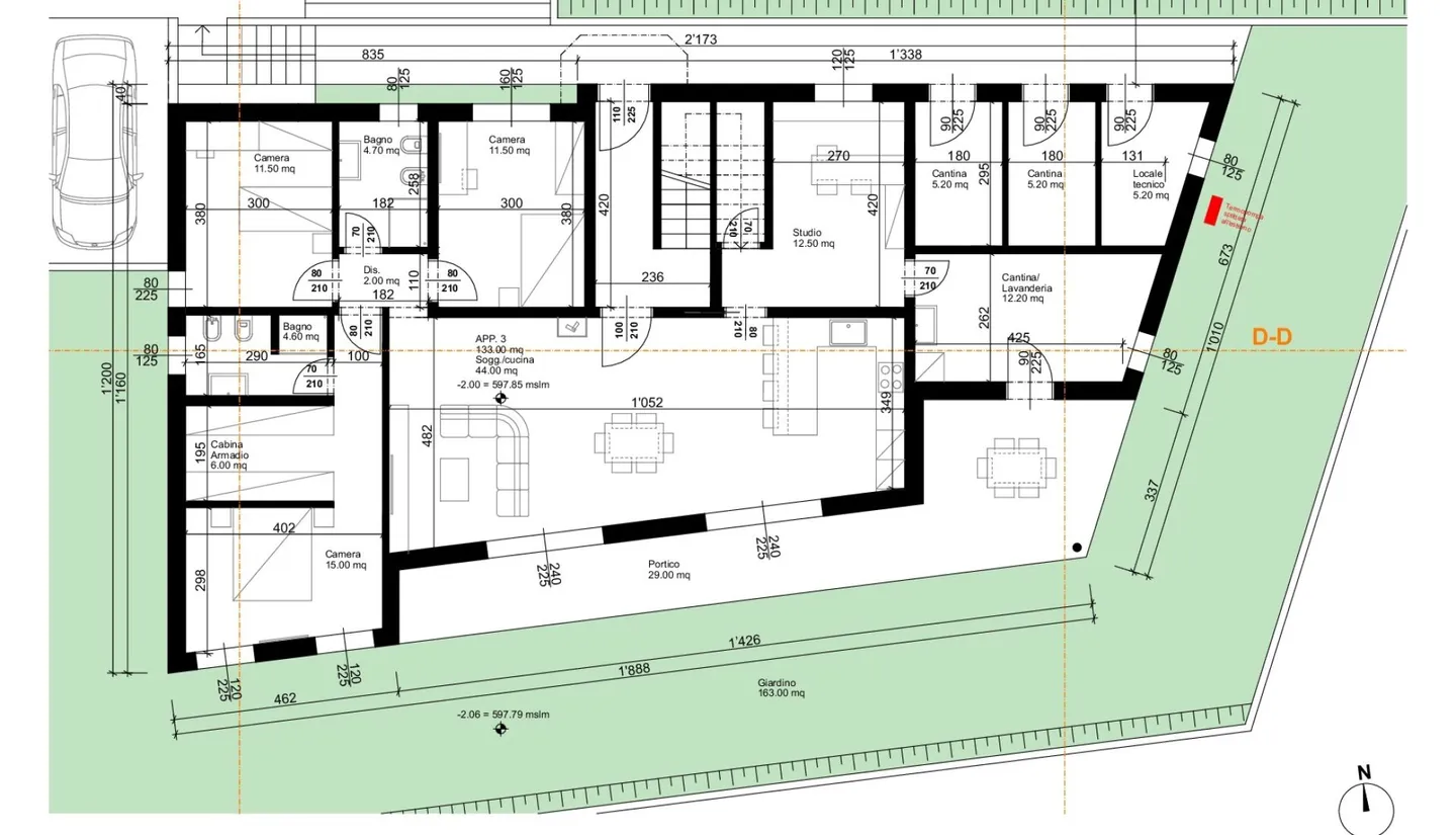 APPARTEMENT AVEC GRAND JARDIN - Photo 5 sur 5