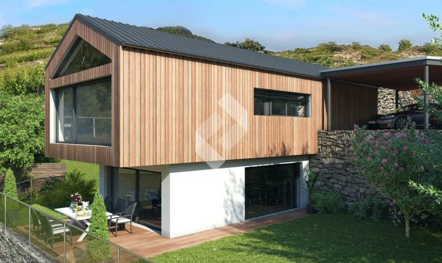 Villa con 4,5 camere sulle pendici di St-Léonard - Foto 1 di 11