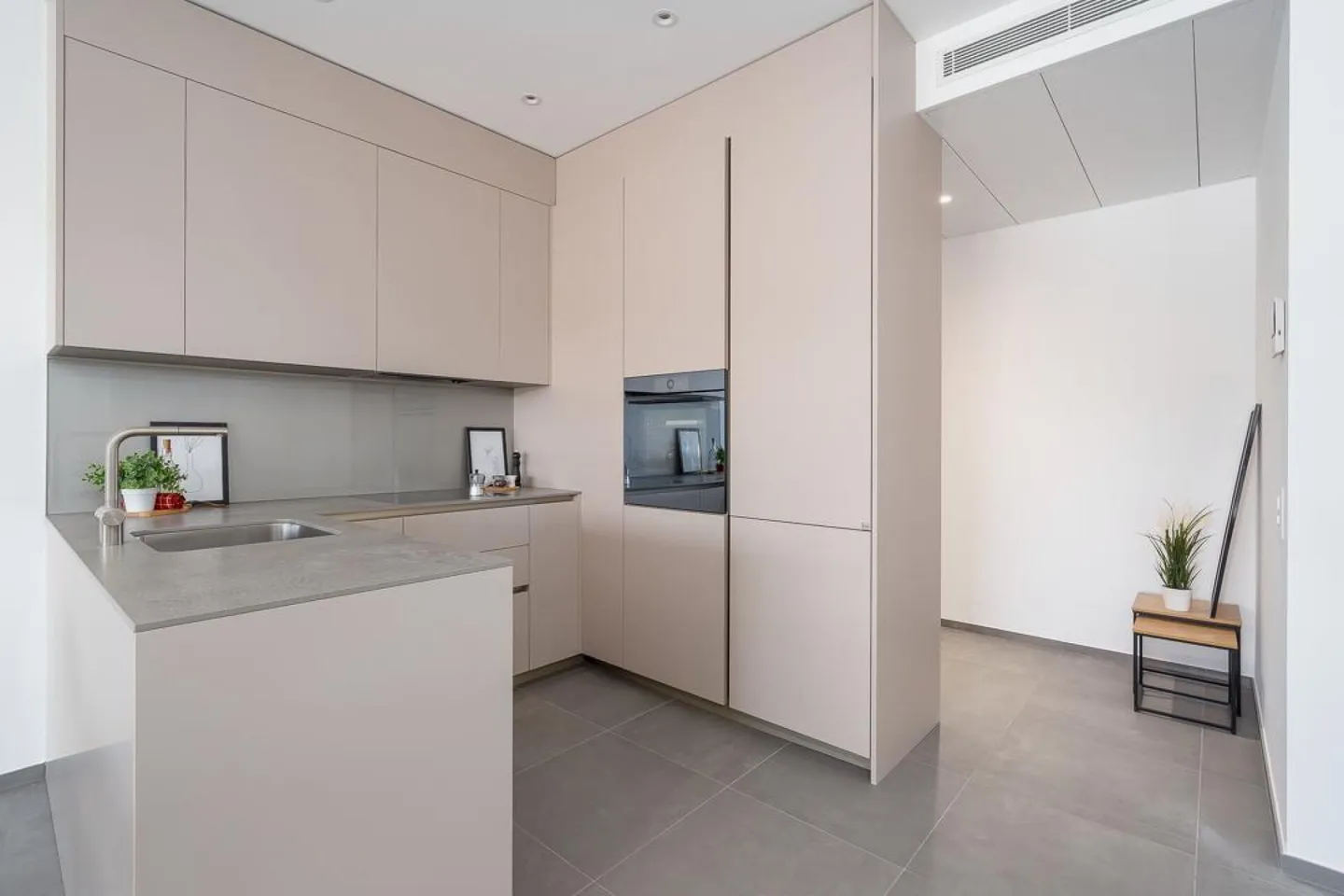 PREGASSONA · ELEGANT 3½-ROOM PENTHOUSE WITH COVERED TERRACE AND GARDEN - Photo 2 of 10