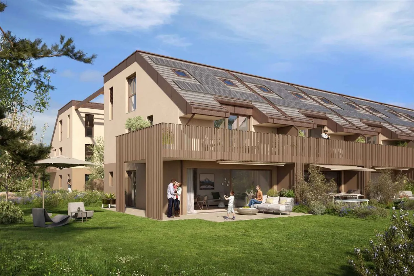 Maison Contiguë Moderne - Photo 3 sur 9