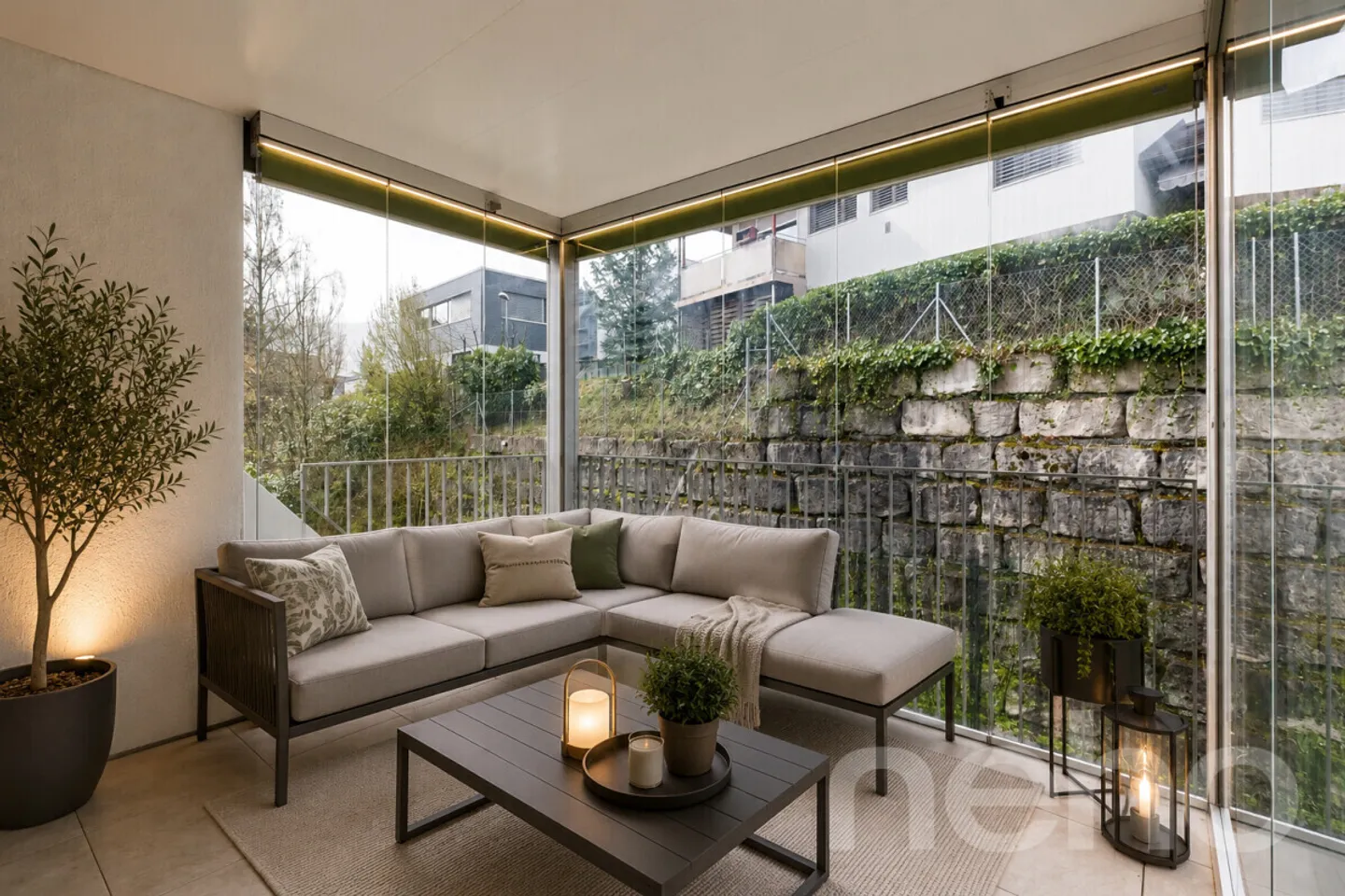 Appartement sous les combles moderne de 4,5 pièces dans un emplacement central mais calme - Photo 3 sur 12