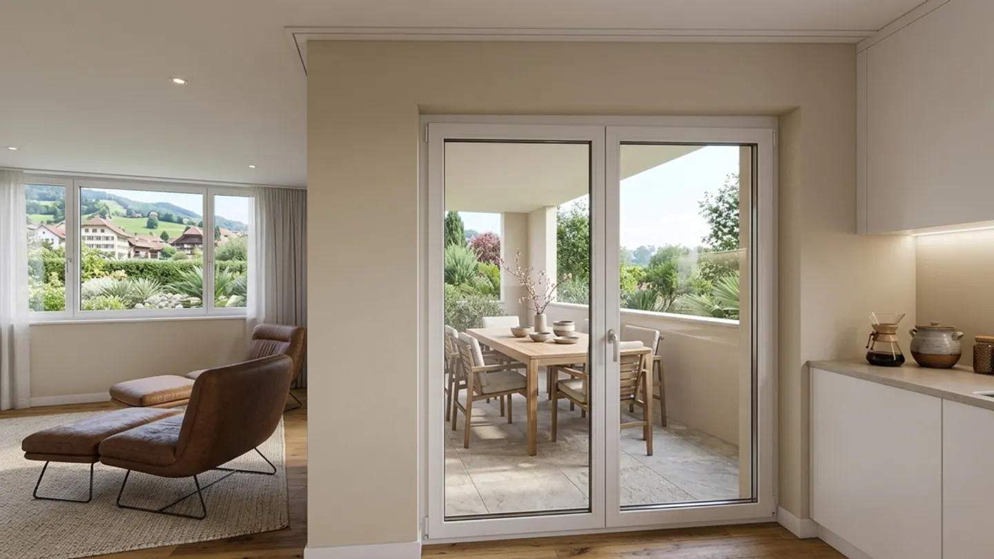 Nouvel Appartement 3.5 pièces à Vuadens - Photo 7 sur 10