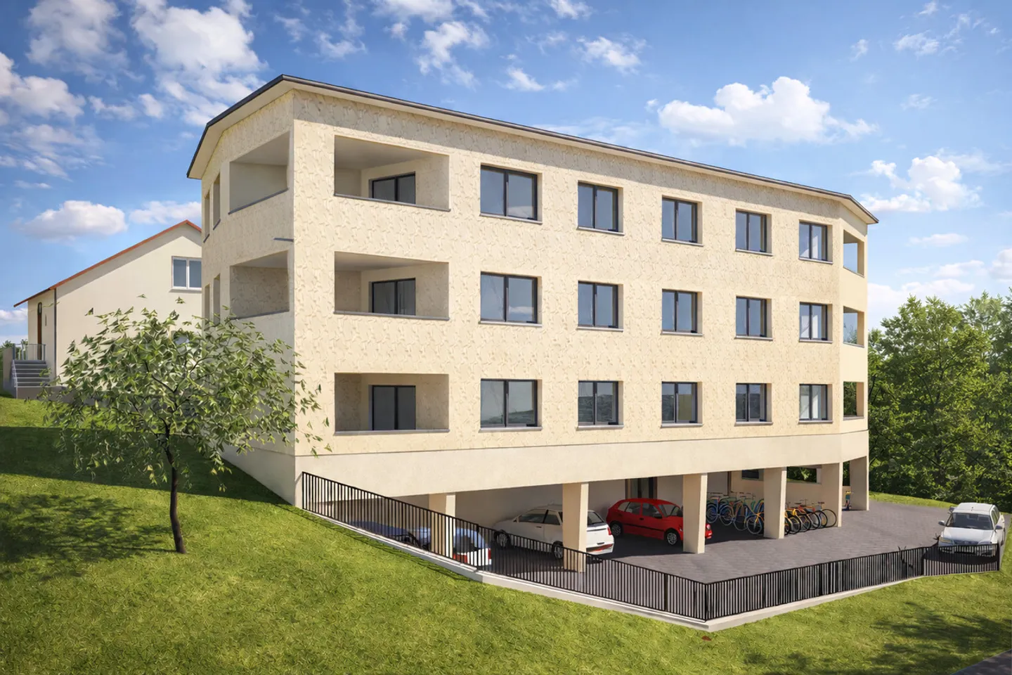 Nouvel Appartement 3.5 pièces à Vuadens - Photo 8 sur 10