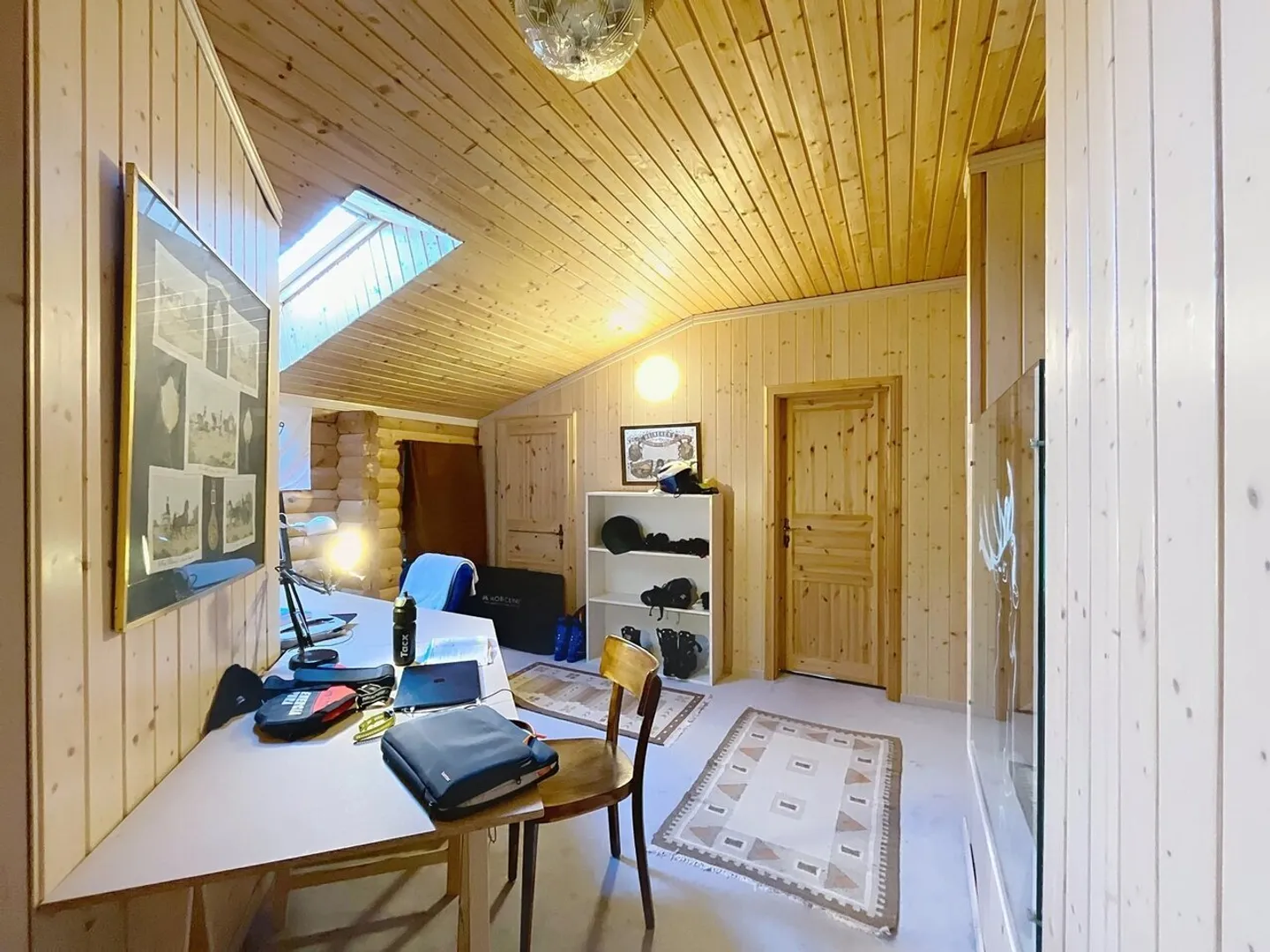 Cabane en bois canadienne avec deux appartements et vue imprenable - Photo 9 sur 13