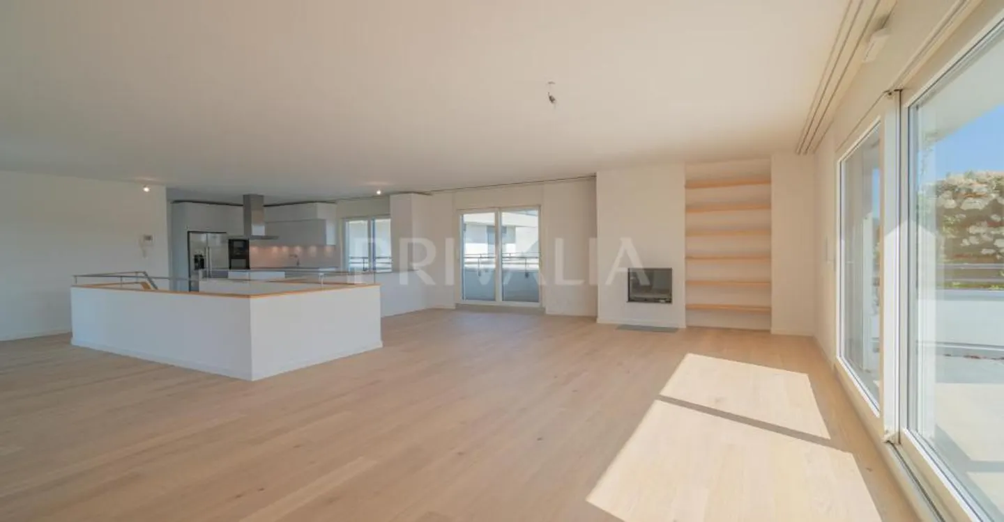 Wunderschöne renovierte Duplex-Penthouse mit Terrassen und unverbautem Blick - Foto 2 von 12