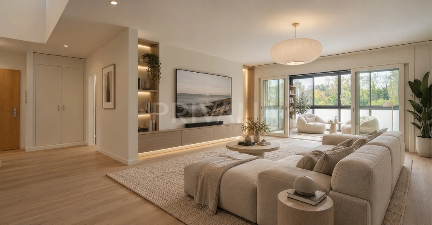 Wunderschöne renovierte Duplex-Penthouse mit Terrassen und unverbautem Blick - Foto 6 von 12