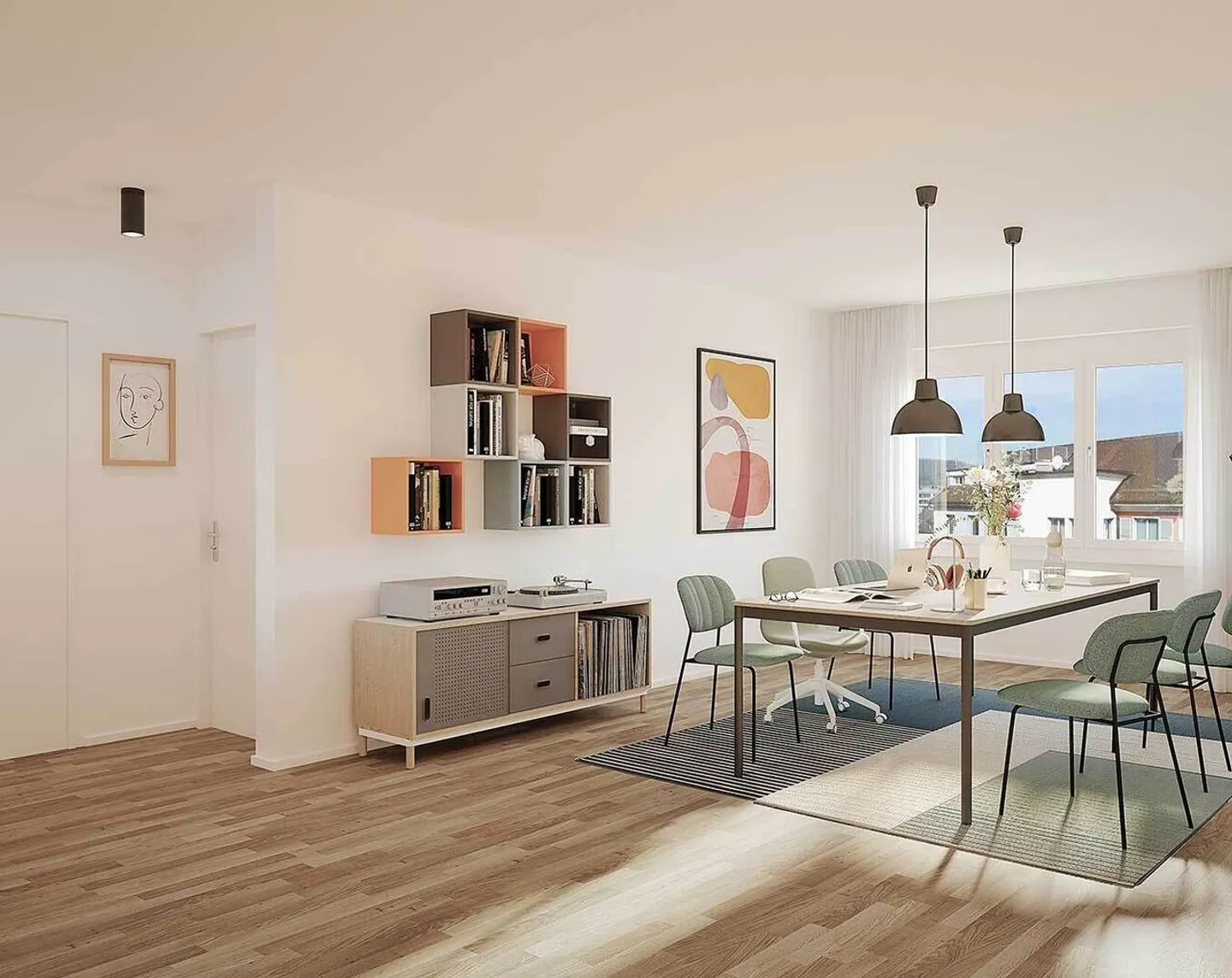 Moderne 3-Zimmer-Wohnung - Foto 3 von 5