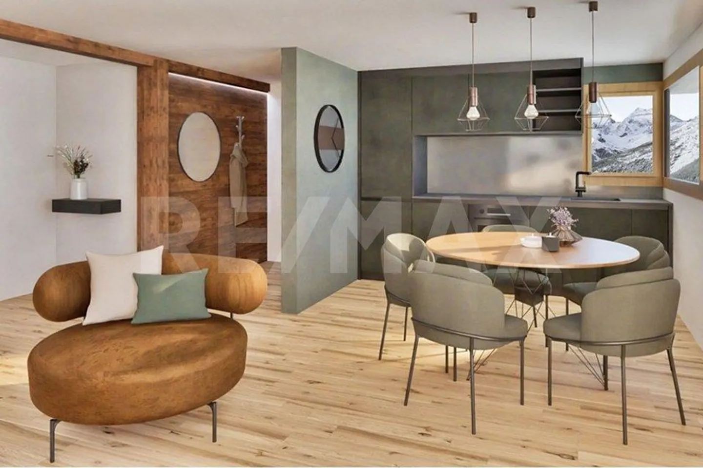 Luxus-Wohnung auf Hohneggplateau - Foto 2 von 4