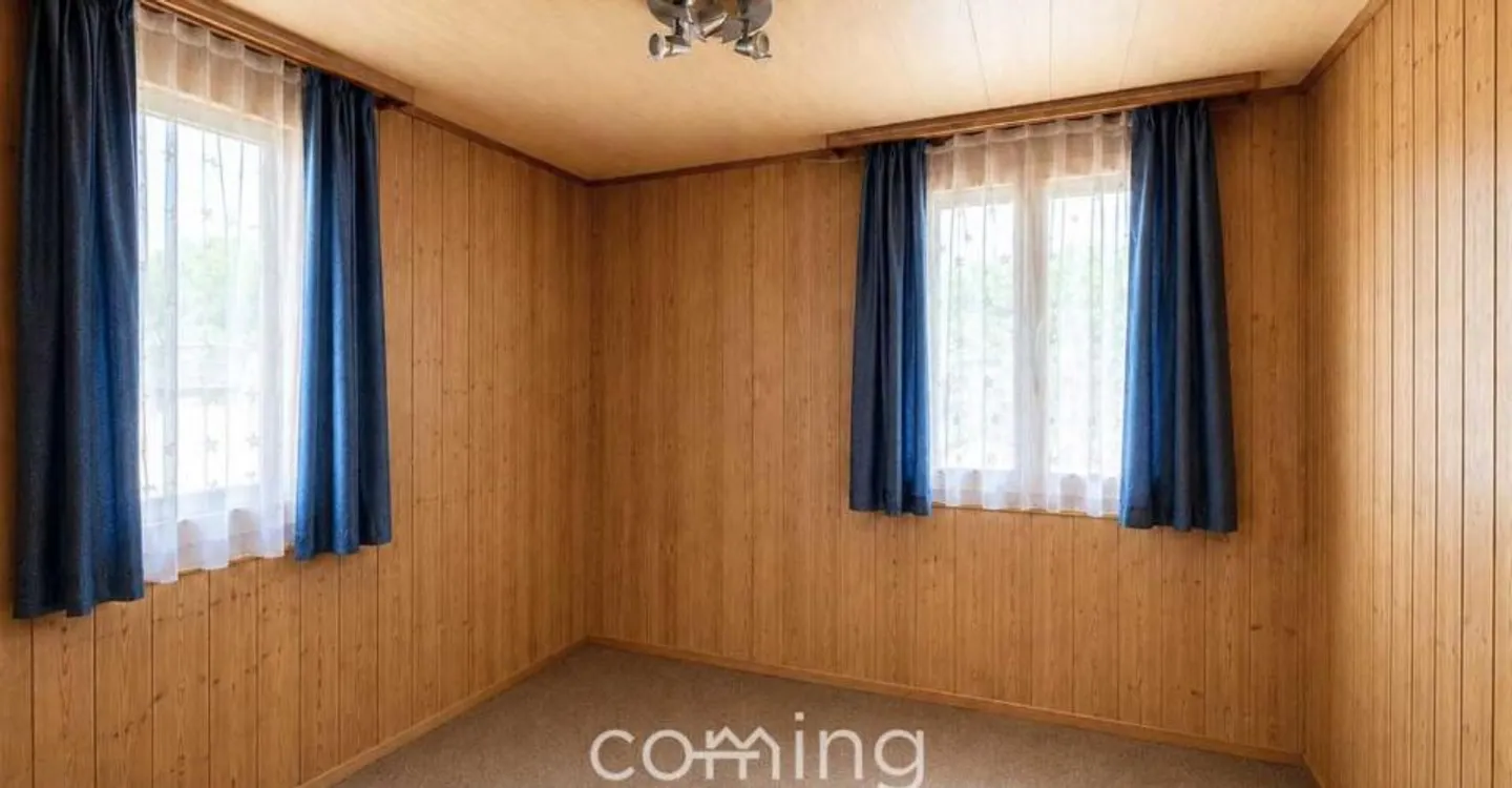 Charming Mountain Residence: Sunny 4.5-Room Apartment with 2 Balconies in Eischoll - Photo 9 of 12