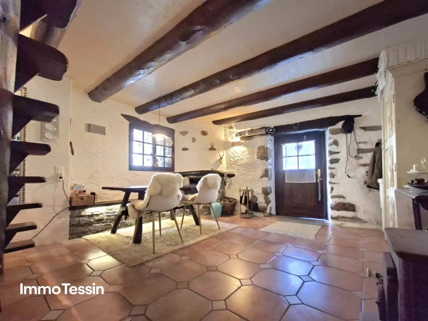 OPPORTUNITY: Beautiful Rustico in the Green with Terrace, Pool & Natural Plot near Verzasca - Photo 5 of 13