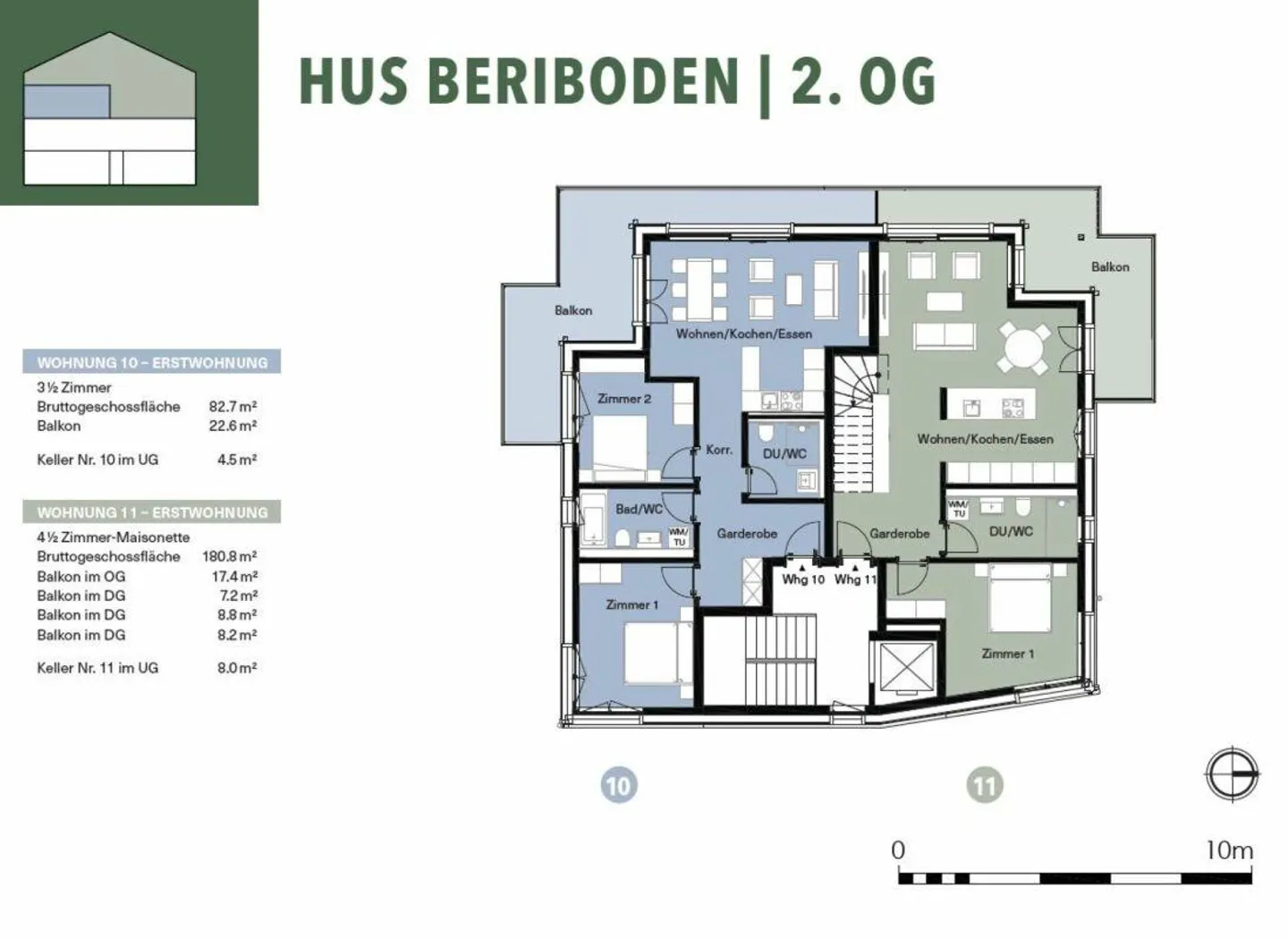 4.5-Room Maisonette Apartment FIRST RESIDENCE - Photo 7 of 9