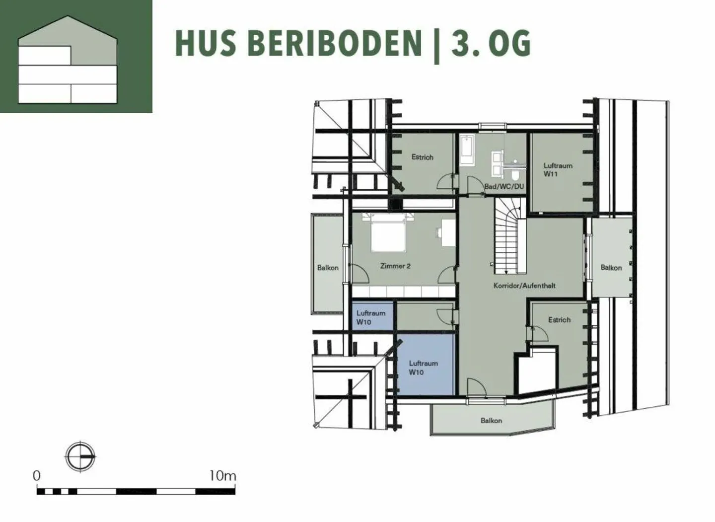 4.5-Room Maisonette Apartment FIRST RESIDENCE - Photo 8 of 9