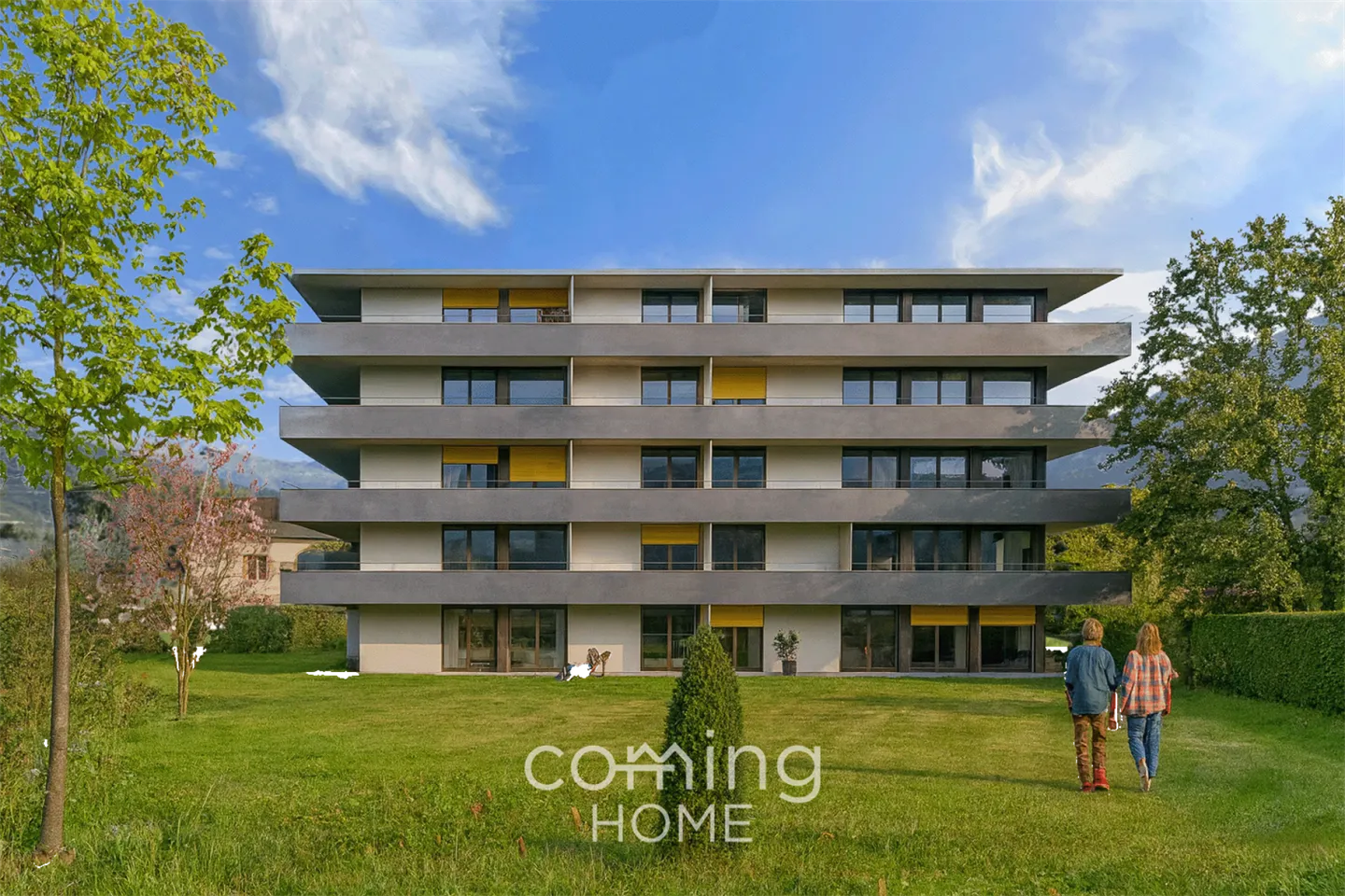 Nuovo appartamento di 2,5 locali al Grand Golf, Grône - Panorama, tranquillo, centro città - Foto 1 di 5