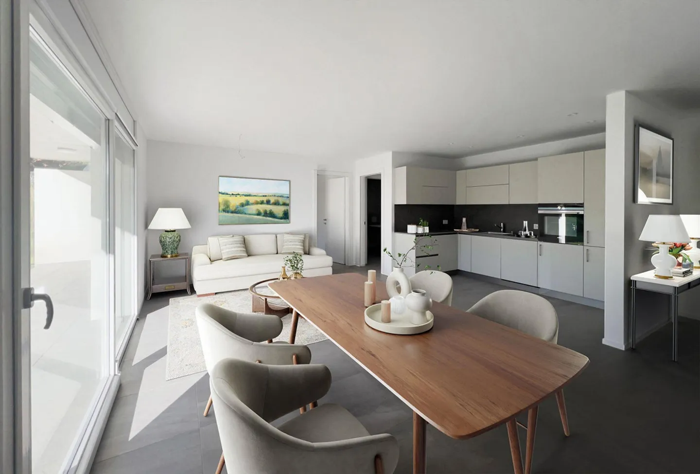 Appartement 3,5 pièces avec grand jardin à Caslano - Photo 1 sur 10