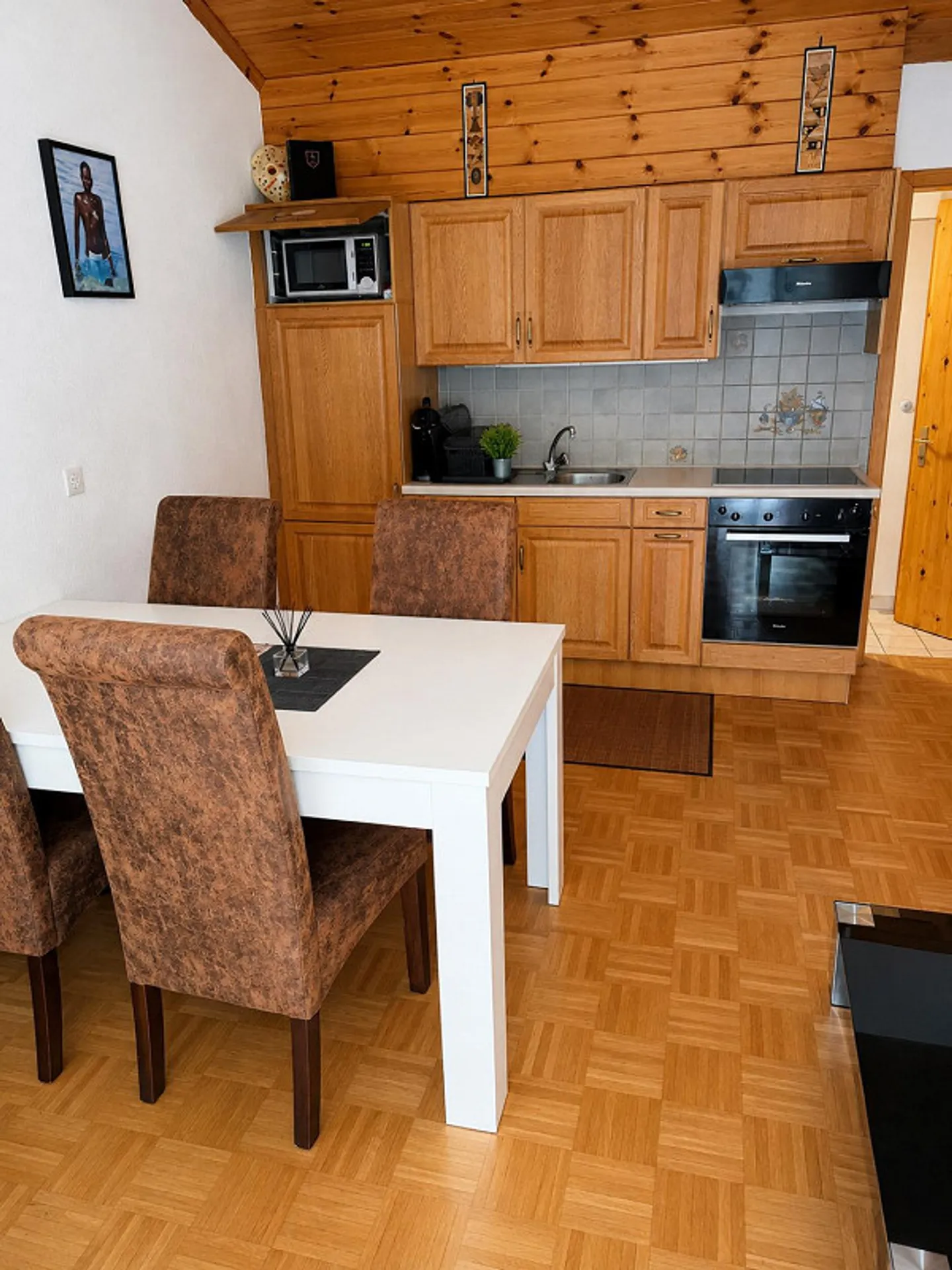 Charmante Wohnung in Saas - Foto 1 von 9