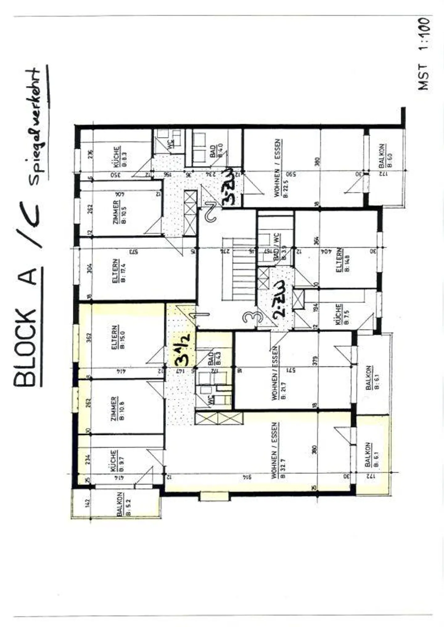 3.5-room apartment with 2 balconies - Photo 7 of 7