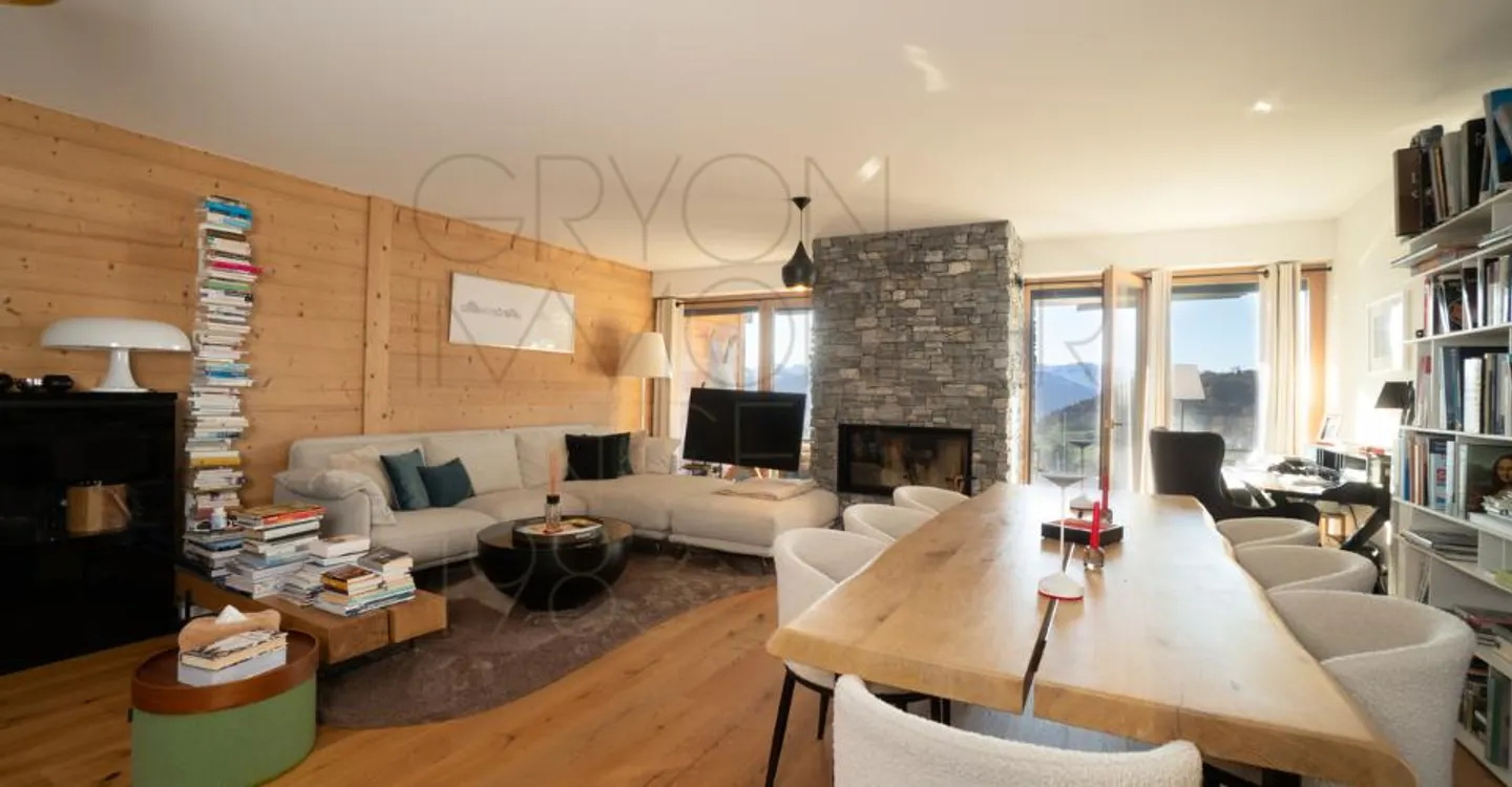 Centro di Villars, 4,5 camere di alto standard (128 m², 2020) - Foto 4 di 12