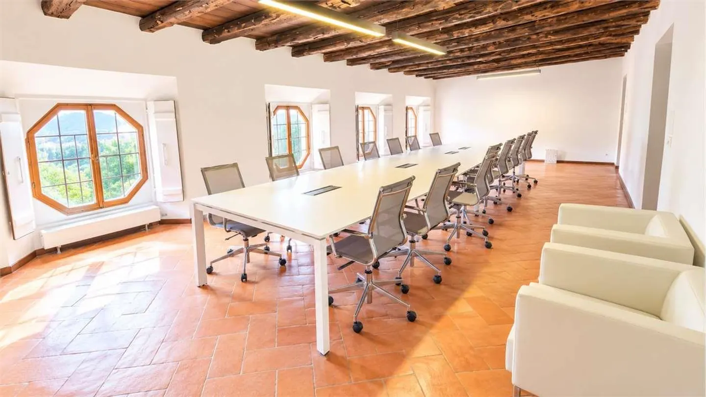 MENDRISIO CENTER: PRESTIGIOUS OFFICE IN THE POLLINI PALACE - Photo 5 of 10