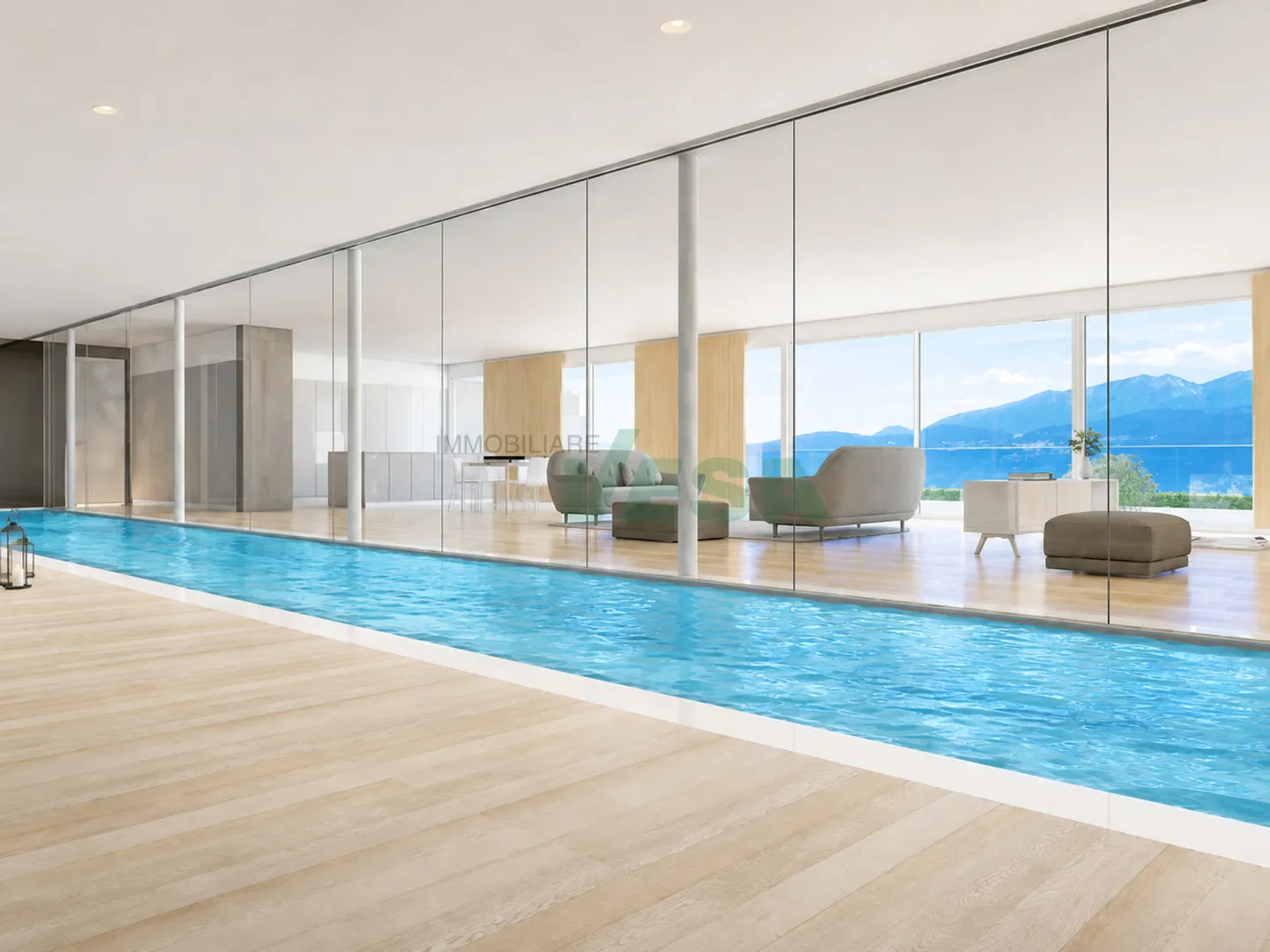 Nouvel et superbe appartement avec belle vue et piscine privée - Photo 4 sur 9