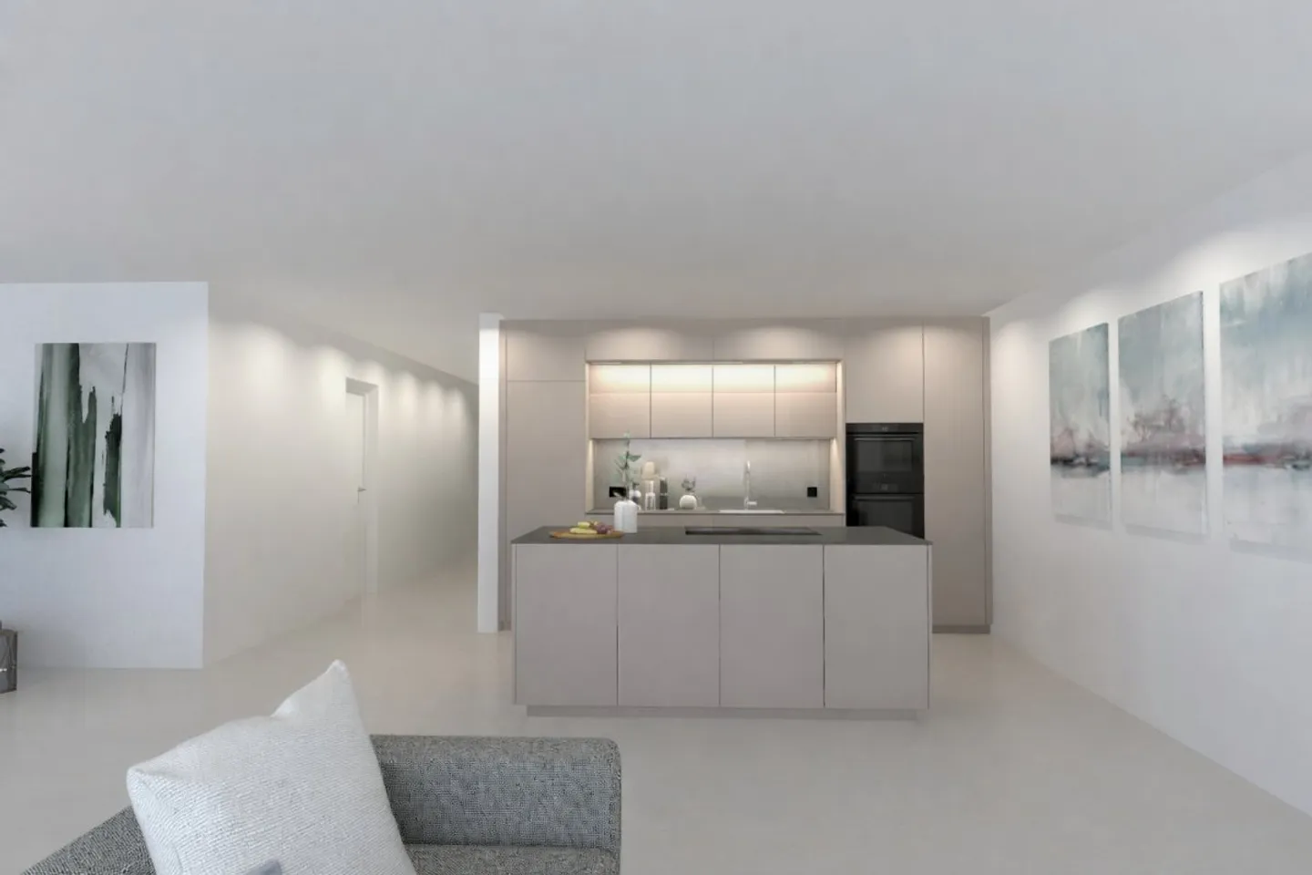 Première location : Appartement de jardin exclusif avec vue panoramique - Photo 4 sur 5