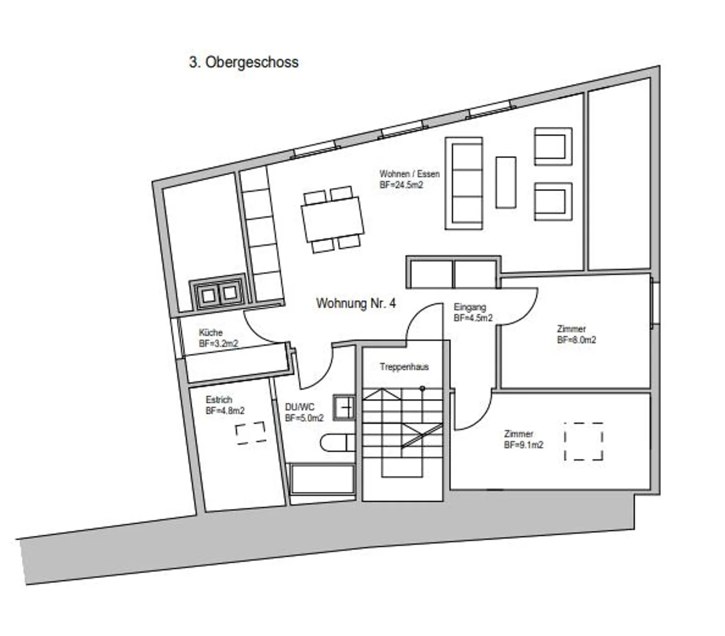 Appartement 3 pièces confortable à Weesen - Photo 9 sur 9