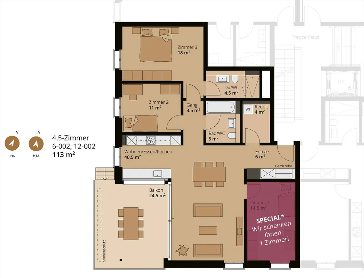 Spécial - 1 chambre offerte! - Photo 13 sur 13