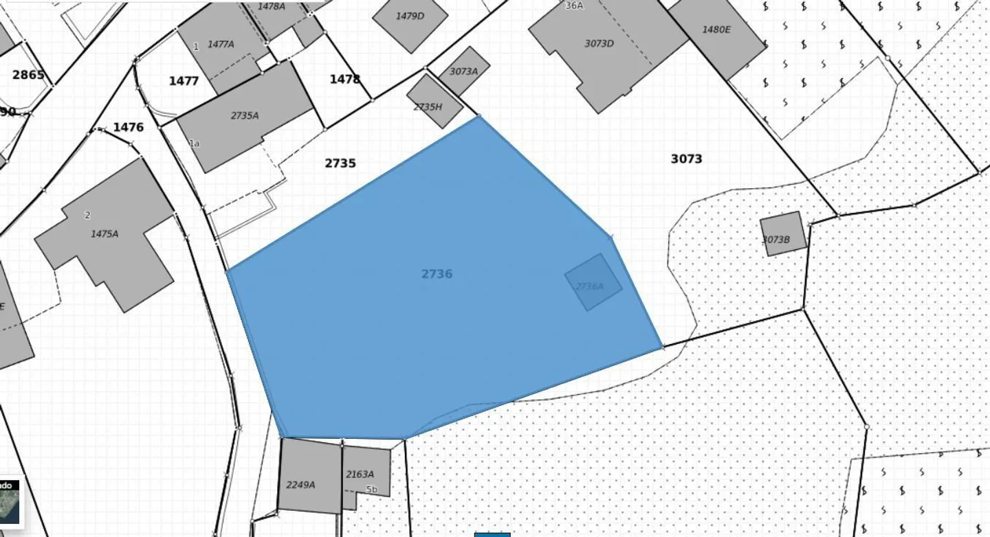Terreno edificabile di 1055 m2 in una posizione tranquilla con bella vista - Foto 9 di 10