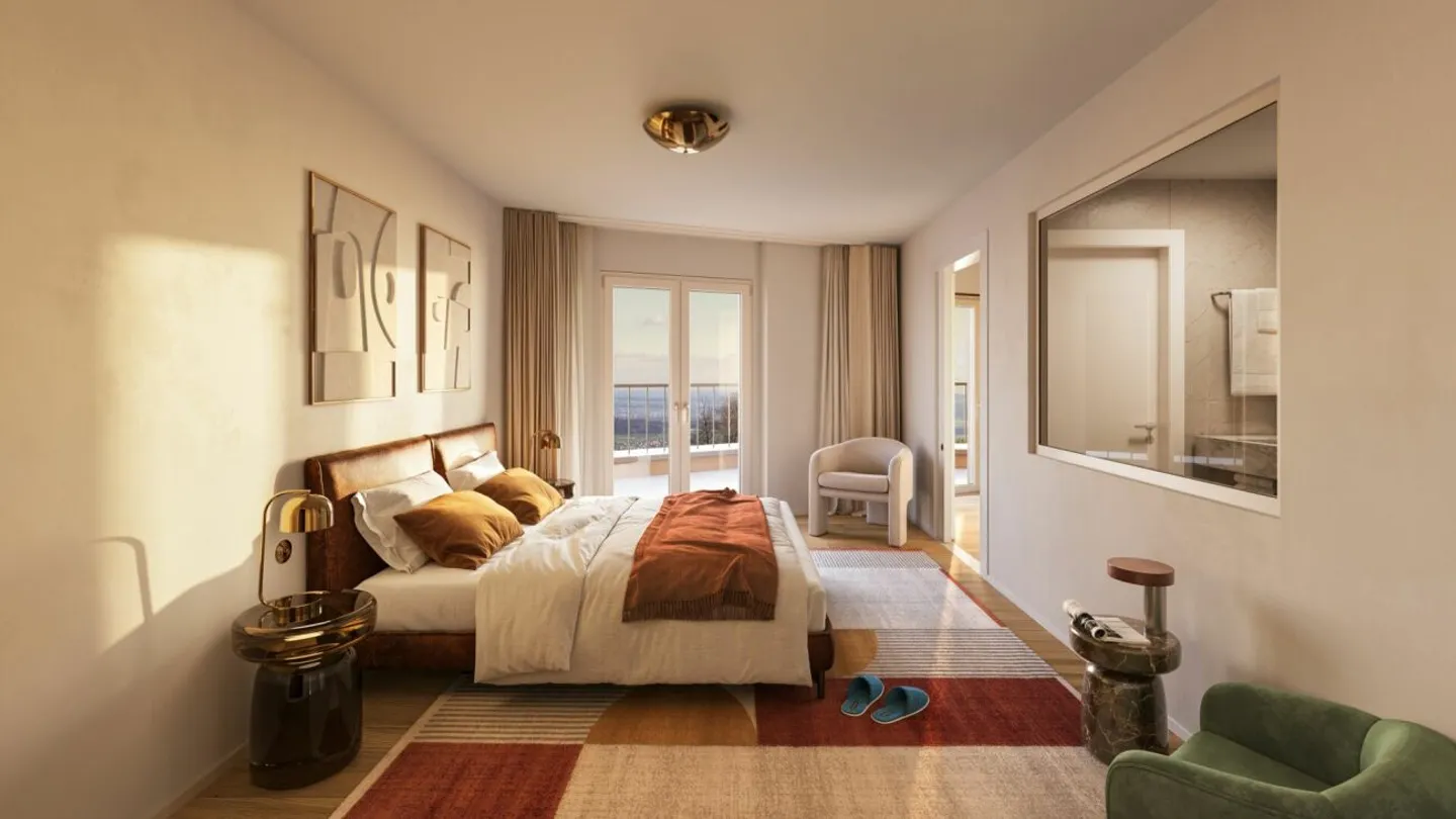 Schöne neue 4.5-Zimmer-Wohnungen mit großen Terrassen und Blick - Photo 8 of 21