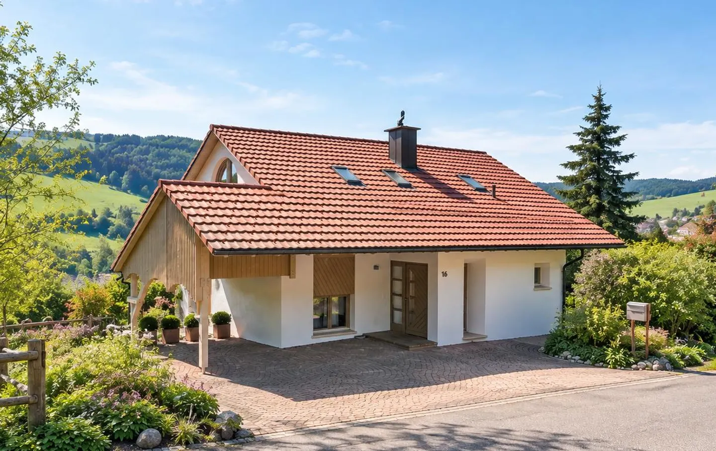 Charmantes Einfamilienhaus in Nunningen - Foto 1 von 13