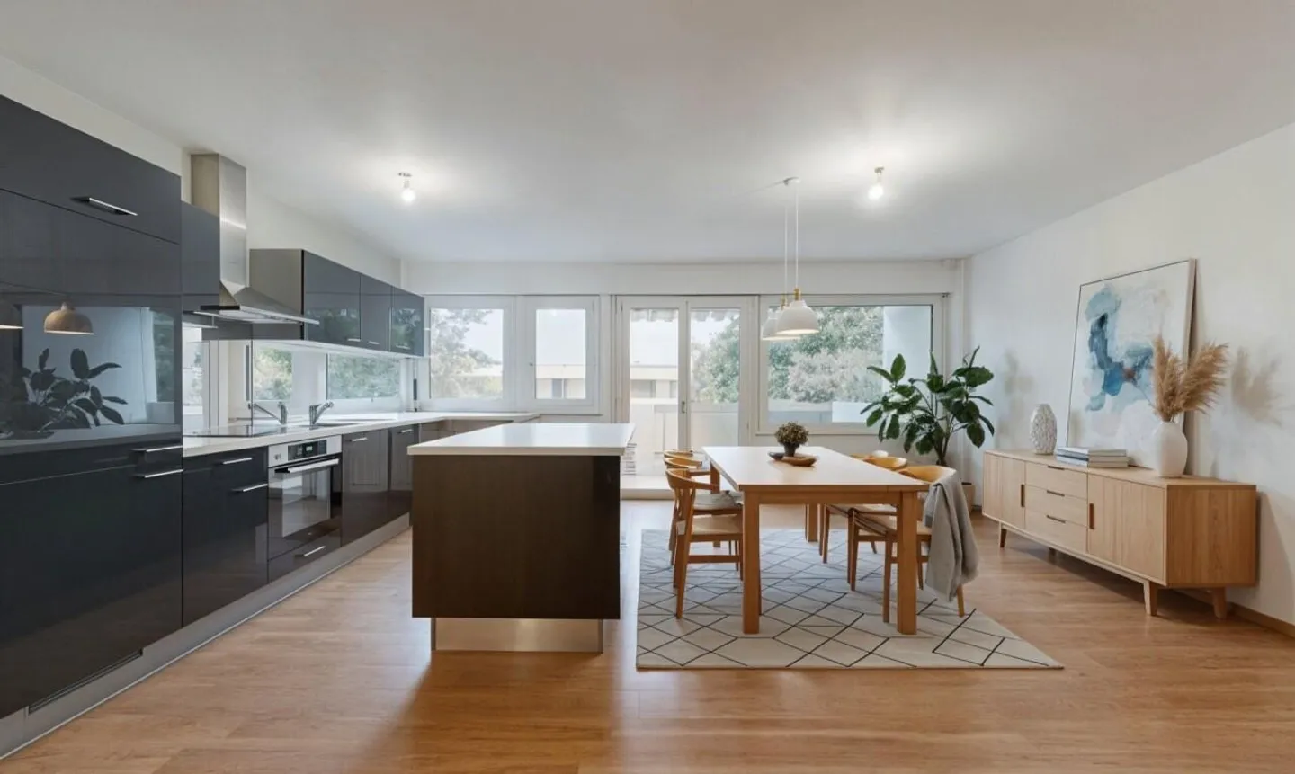Renovated and cross-through apartment, ideally located - Photo 1 of 8