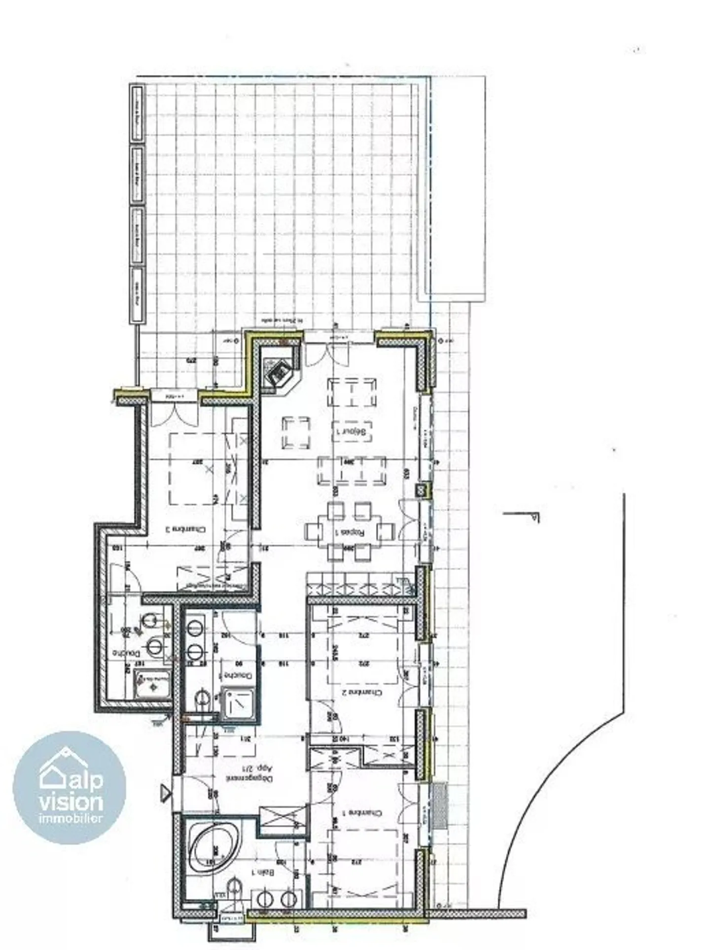 4.5 ROOM FURNISHED SKI IN SKI OUT TERRACE GARDEN - Photo 12 of 12