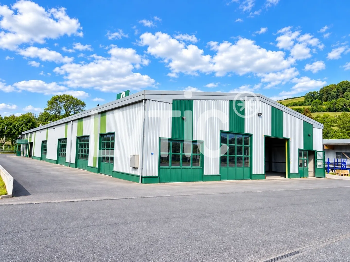 Industrial building of 2100 m2 on a plot of 4700 m2 for rent in Moudon - Photo 5 of 16