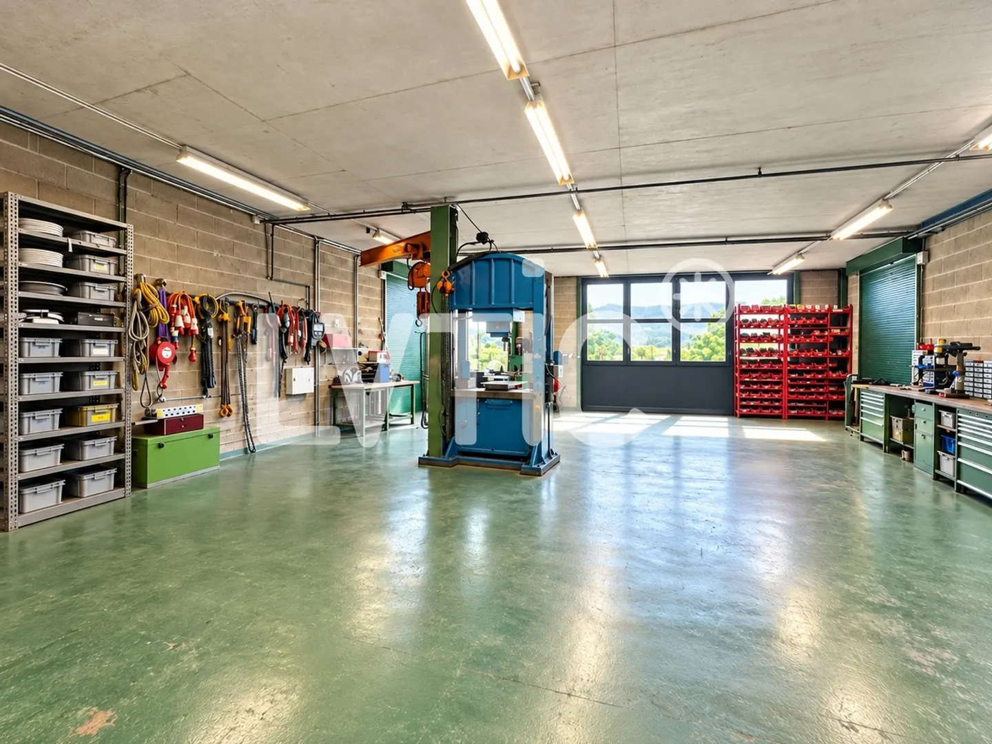 Industrial building of 2100 m2 on a plot of 4700 m2 for rent in Moudon - Photo 9 of 16