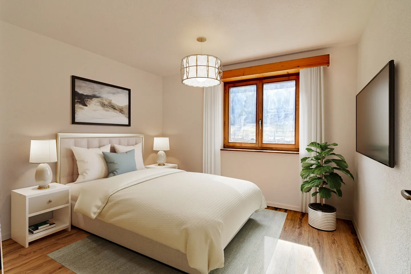 Renovated 3.5 room apartment on the ground floor in Küblis for rent - Photo 6 of 16