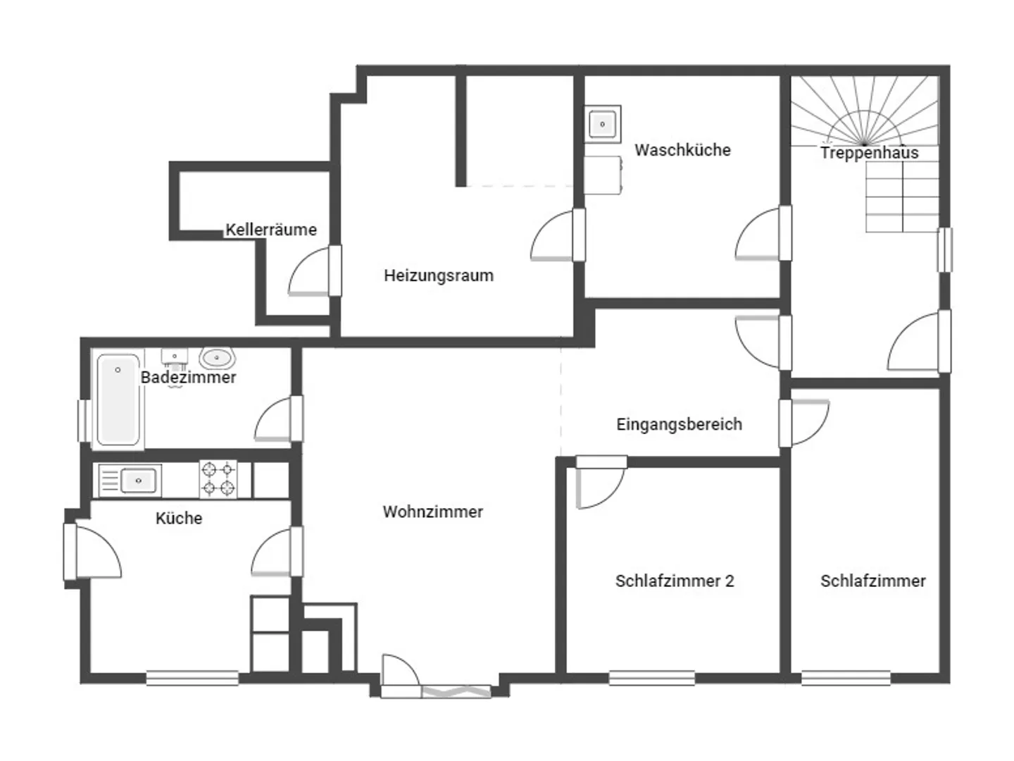 Renovated 3.5 room apartment on the ground floor in Küblis for rent - Photo 16 of 16